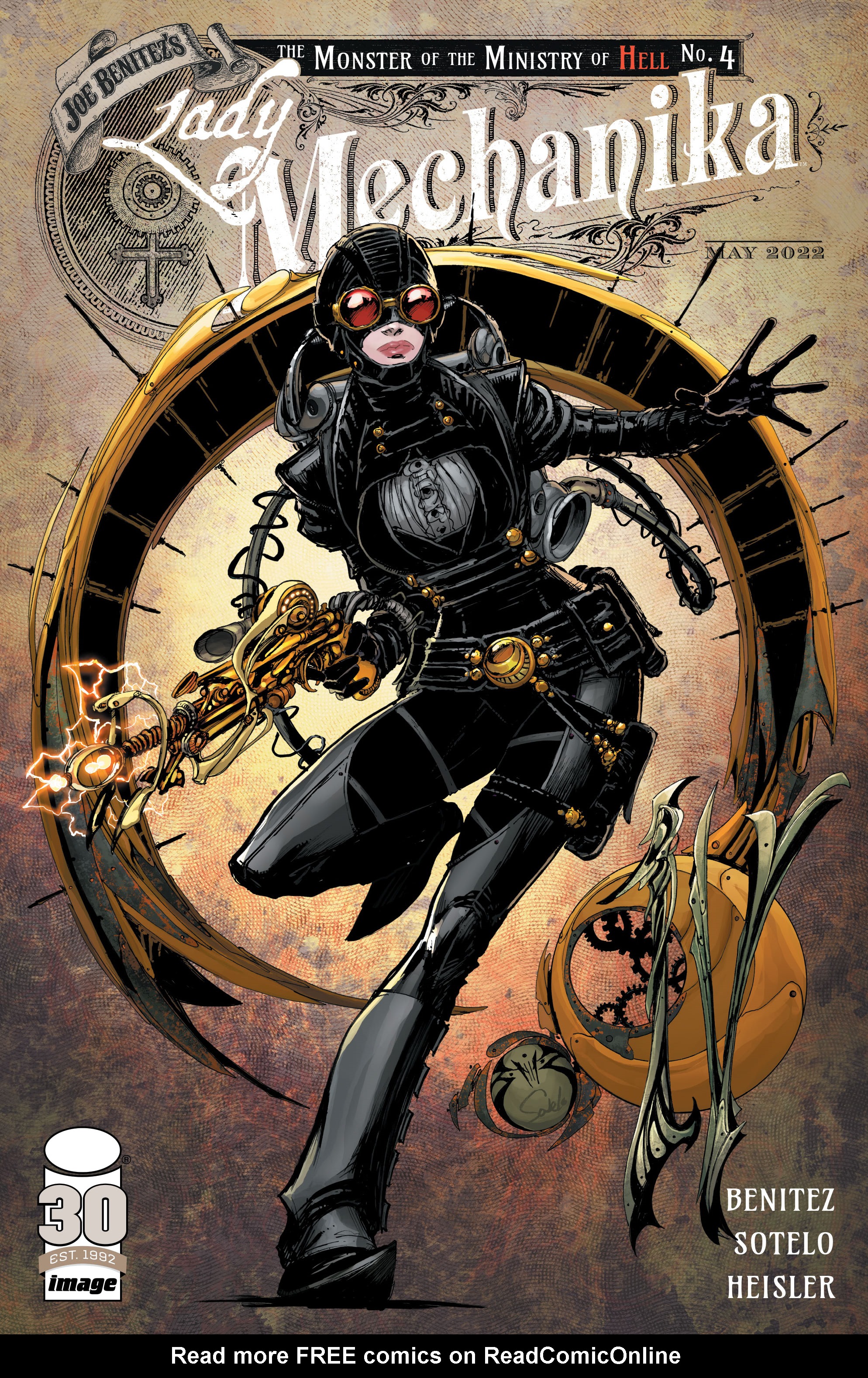 Read online Lady Mechanika: The Monster of The Ministry of Hell comic -  Issue #4 - 1