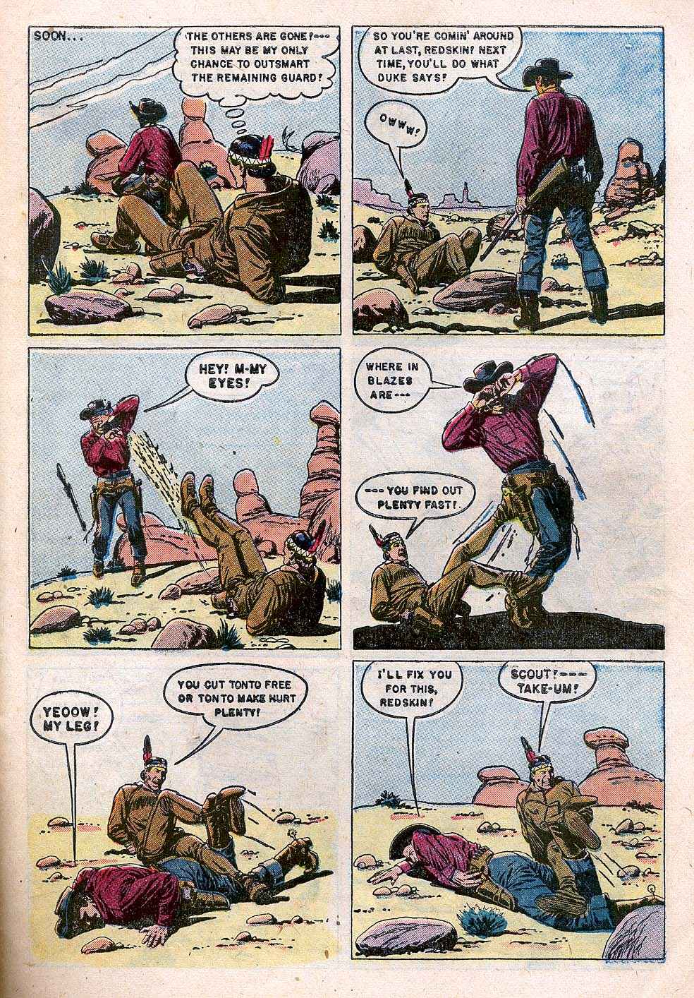 Read online Lone Ranger's Companion Tonto comic -  Issue #13 - 27