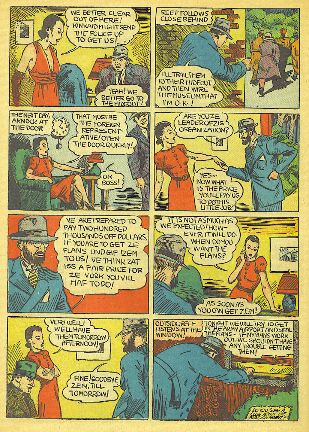 Read online Amazing Man Comics comic -  Issue #19 - 56