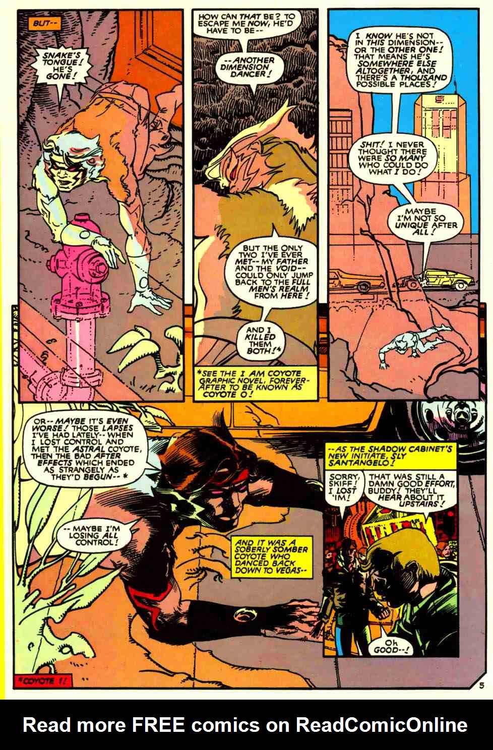 Read online Coyote comic -  Issue #2 - 6