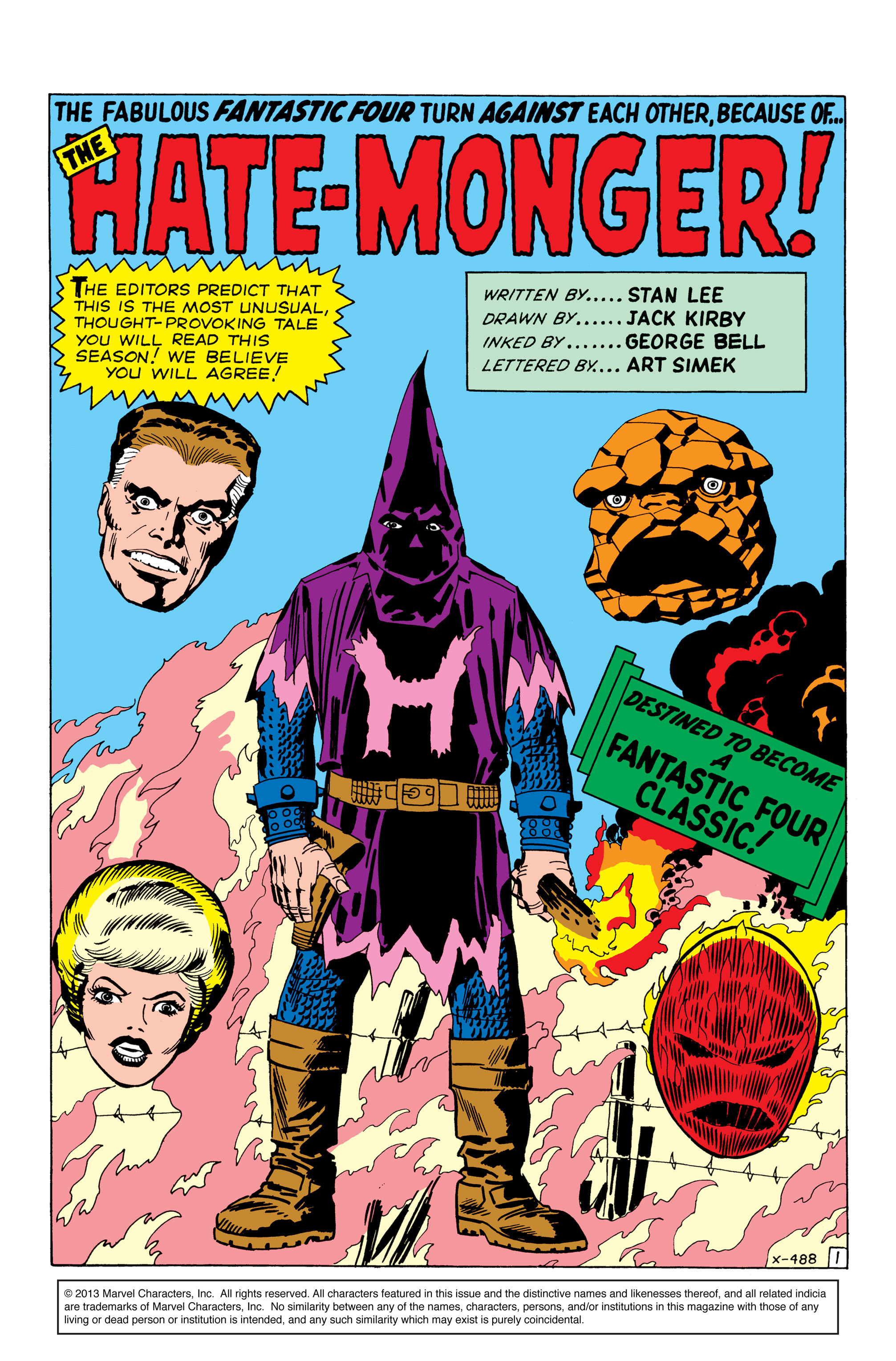Read online Fantastic Four (1961) comic -  Issue #21 - 2