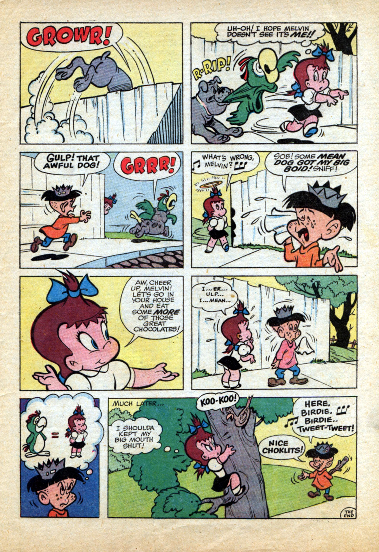 Read online Little Audrey And Melvin comic -  Issue #3 - 25