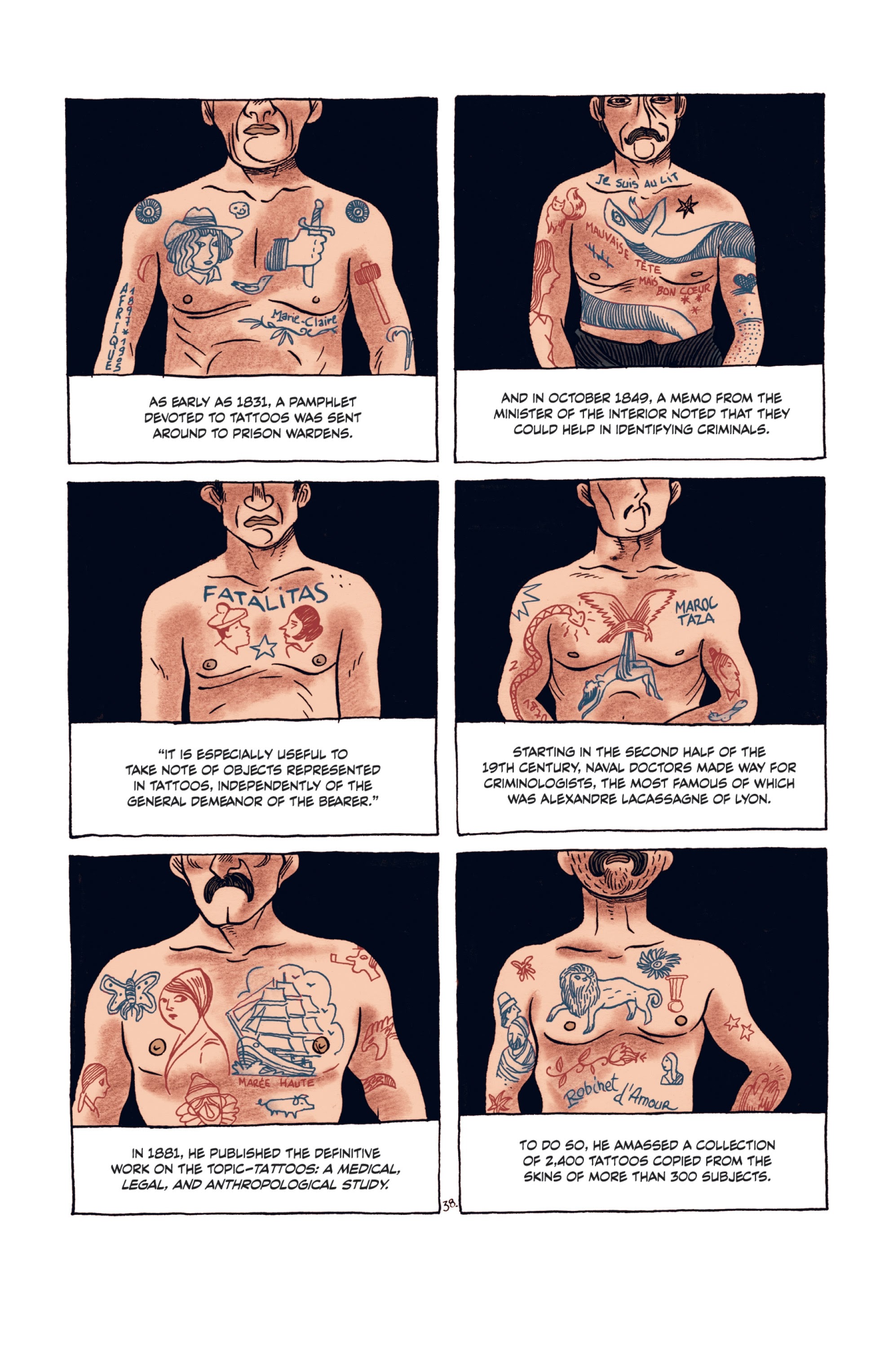 Read online The Little Book of Knowledge: Tattoos comic -  Issue # TPB - 49