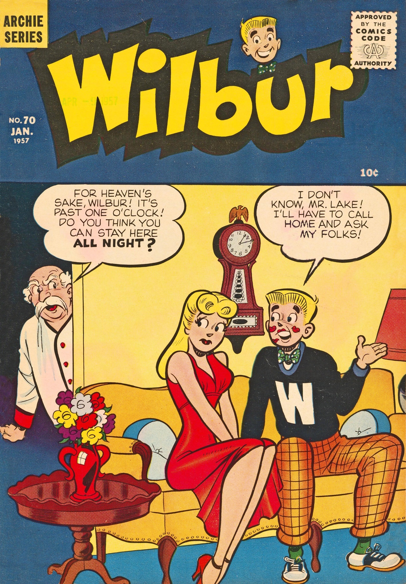 Read online Wilbur Comics comic -  Issue #70 - 1