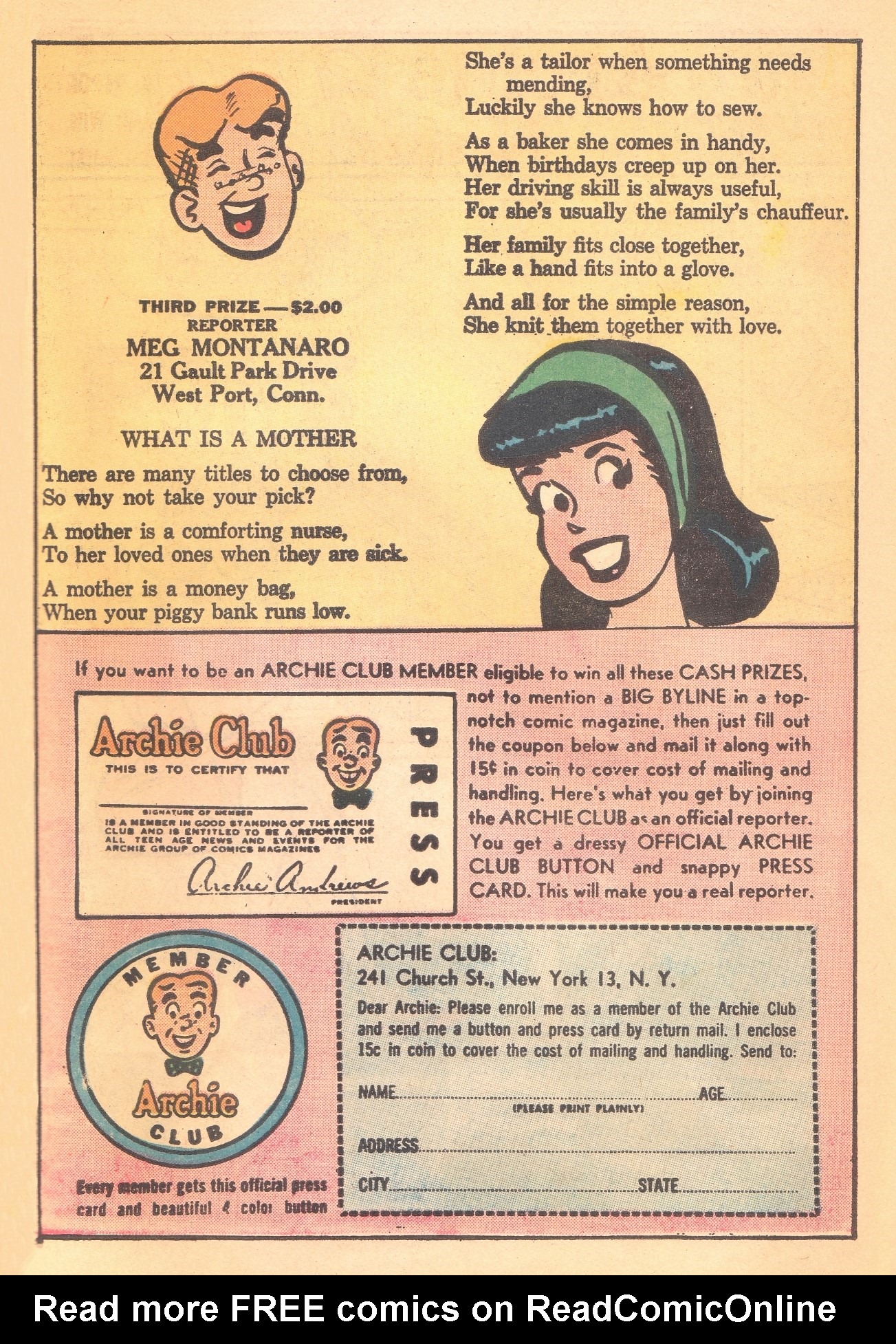 Read online Archie's Pals 'N' Gals (1952) comic -  Issue #30 - 37
