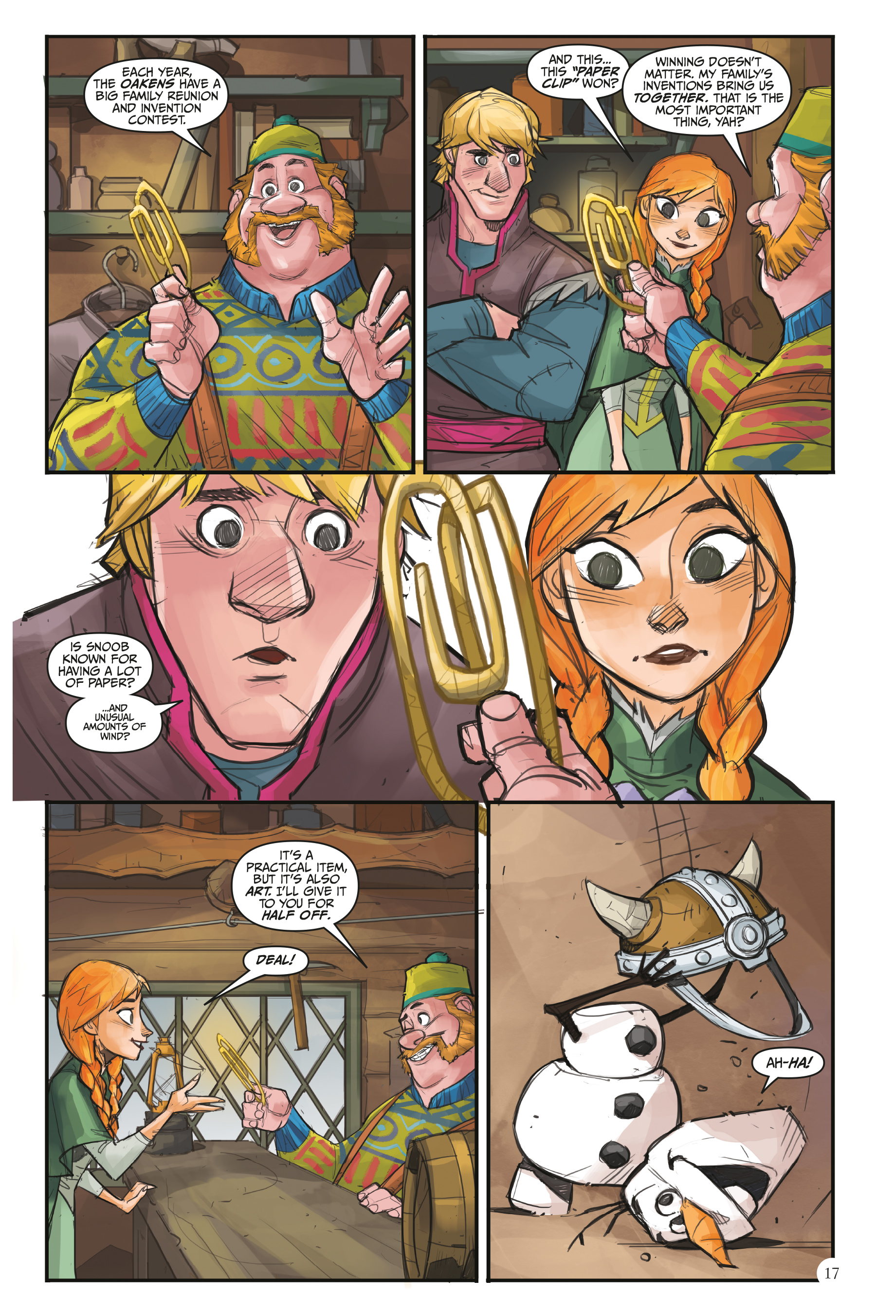 Read online Disney Frozen: Reunion Road comic -  Issue # _TPB - 17
