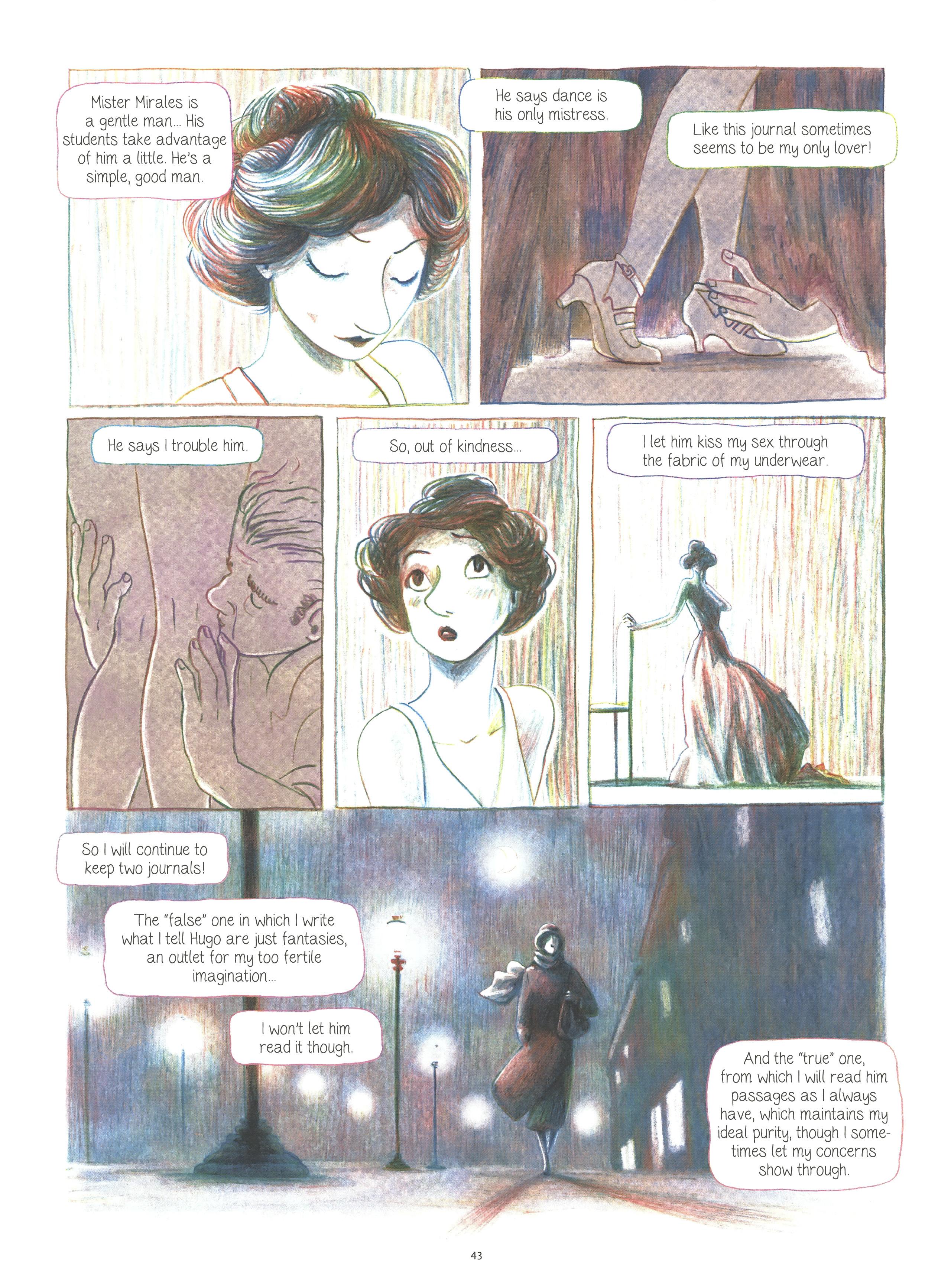Read online Anais Nin: On the Sea of Lies comic -  Issue # TPB (Part 1) - 42