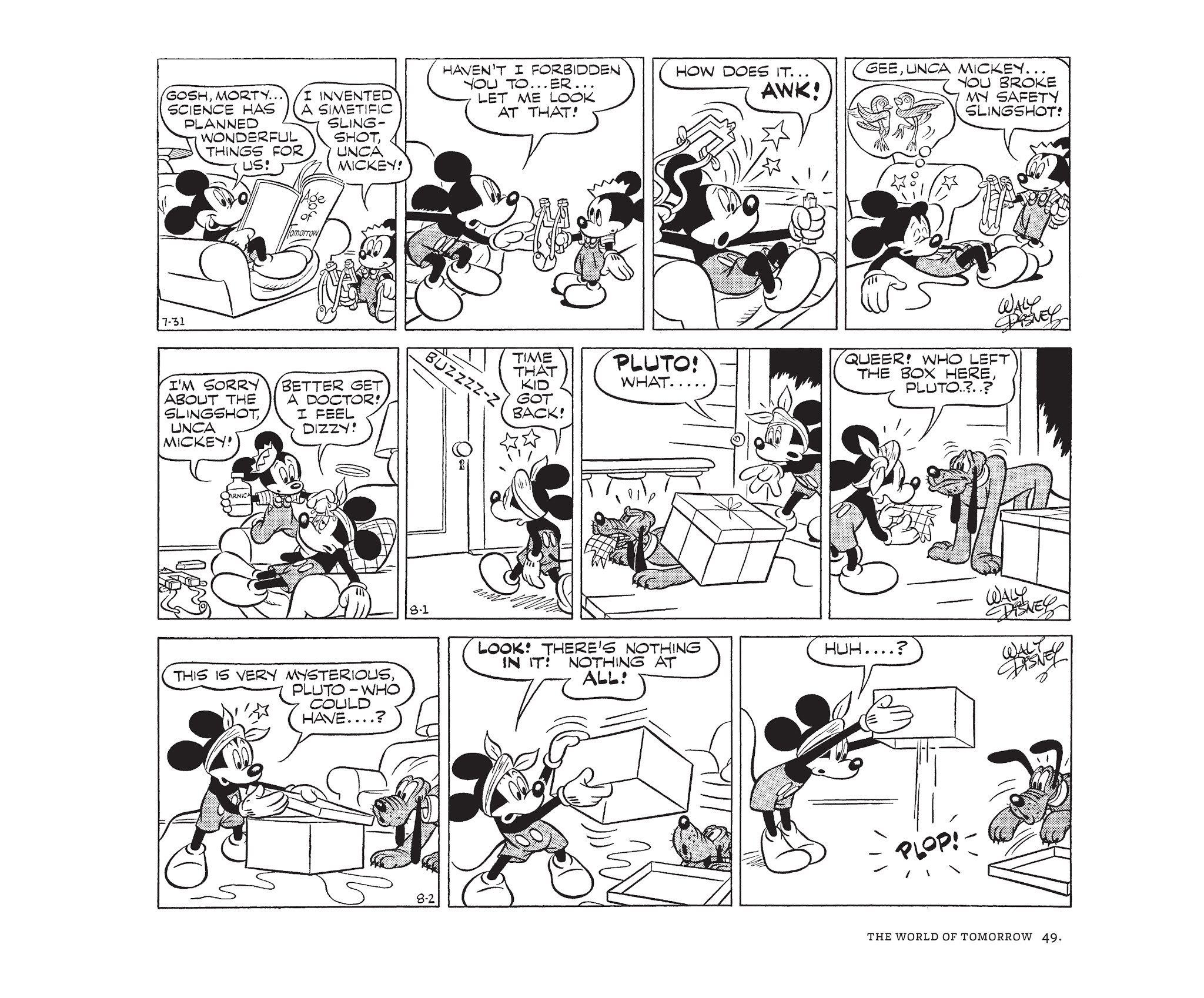 Read online Walt Disney's Mickey Mouse by Floyd Gottfredson comic -  Issue # TPB 8 (Part 1) - 49
