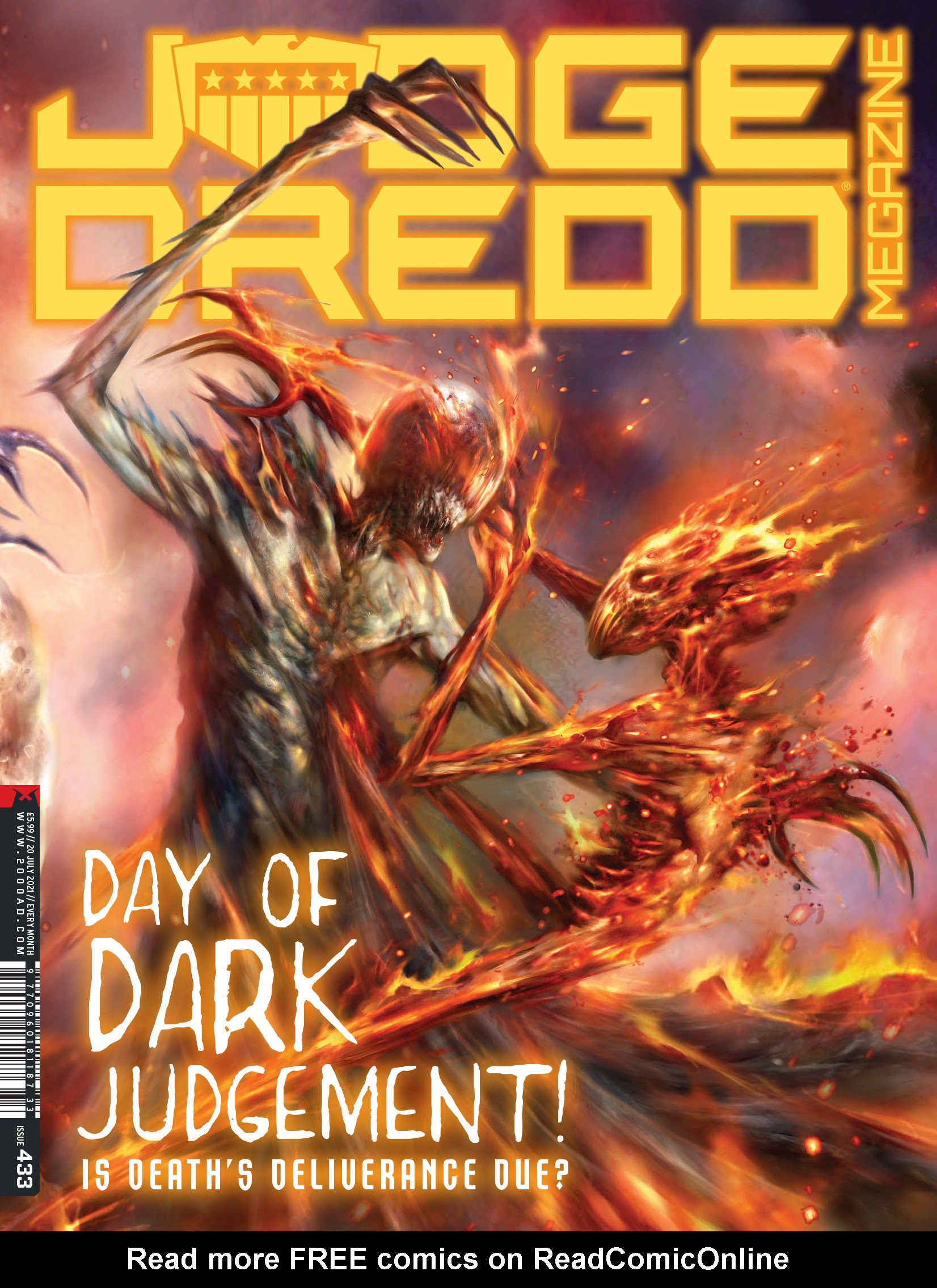 Read online Judge Dredd Megazine (Vol. 5) comic -  Issue #433 - 1