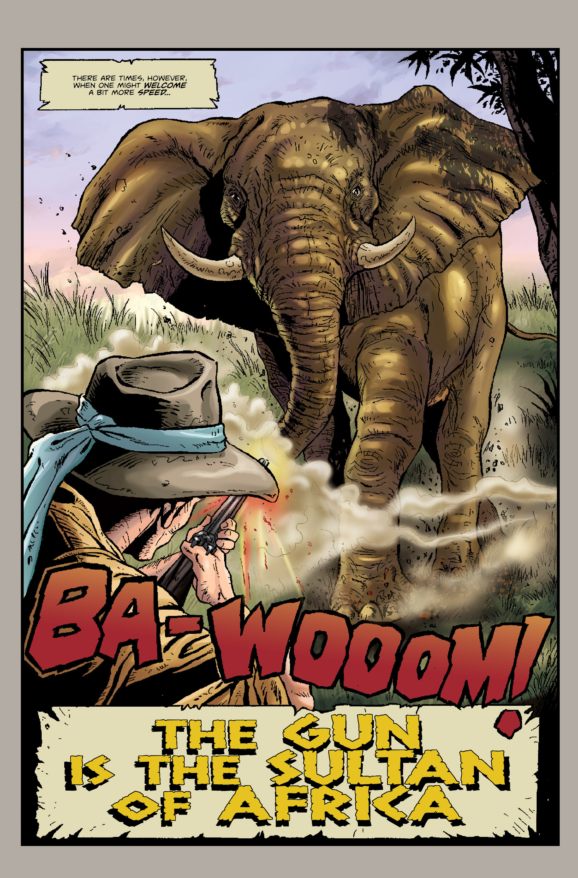 Read online Quatermain comic -  Issue #0 - 4