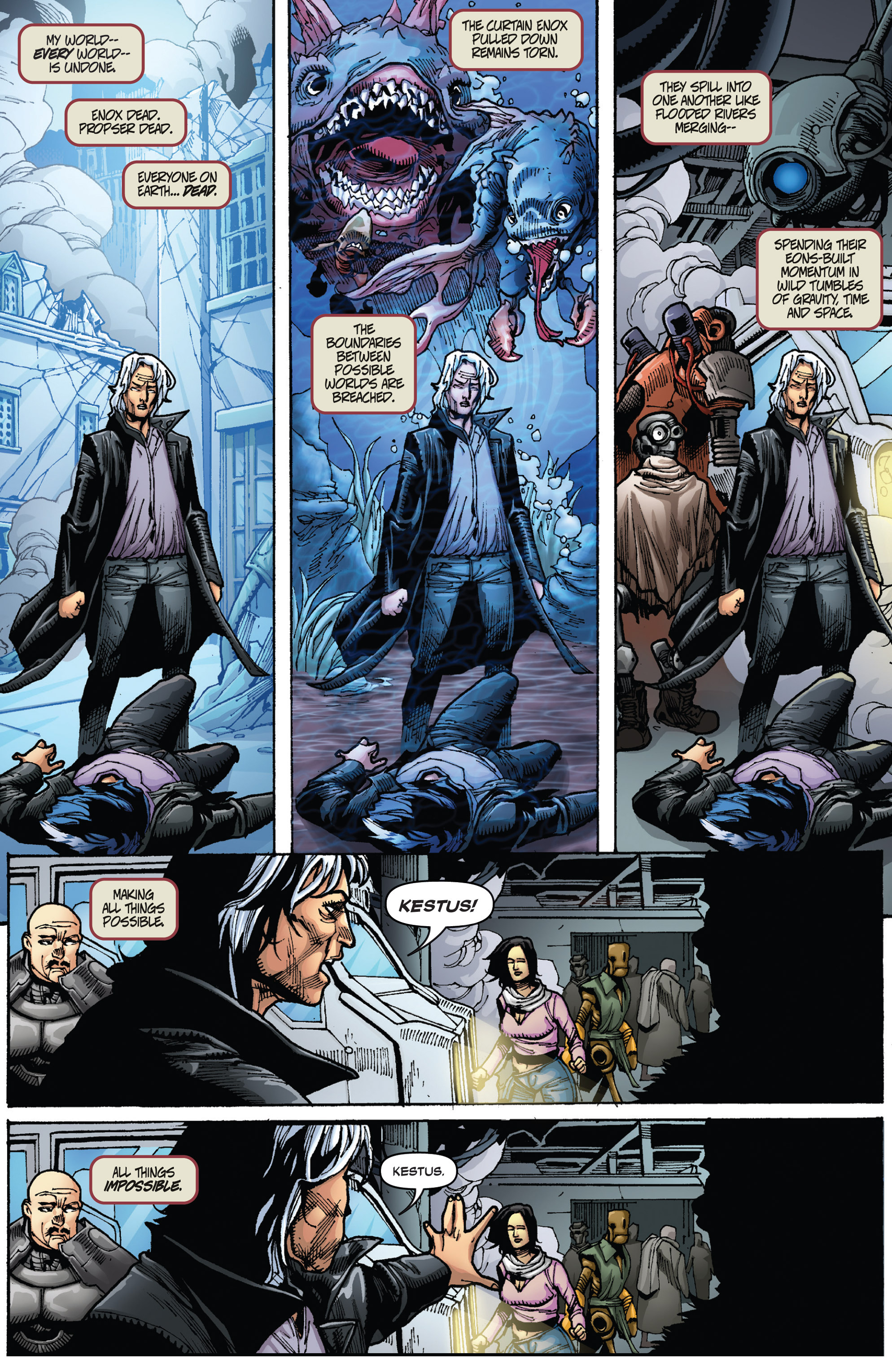 Read online Days Missing: Enox comic -  Issue # Full - 118