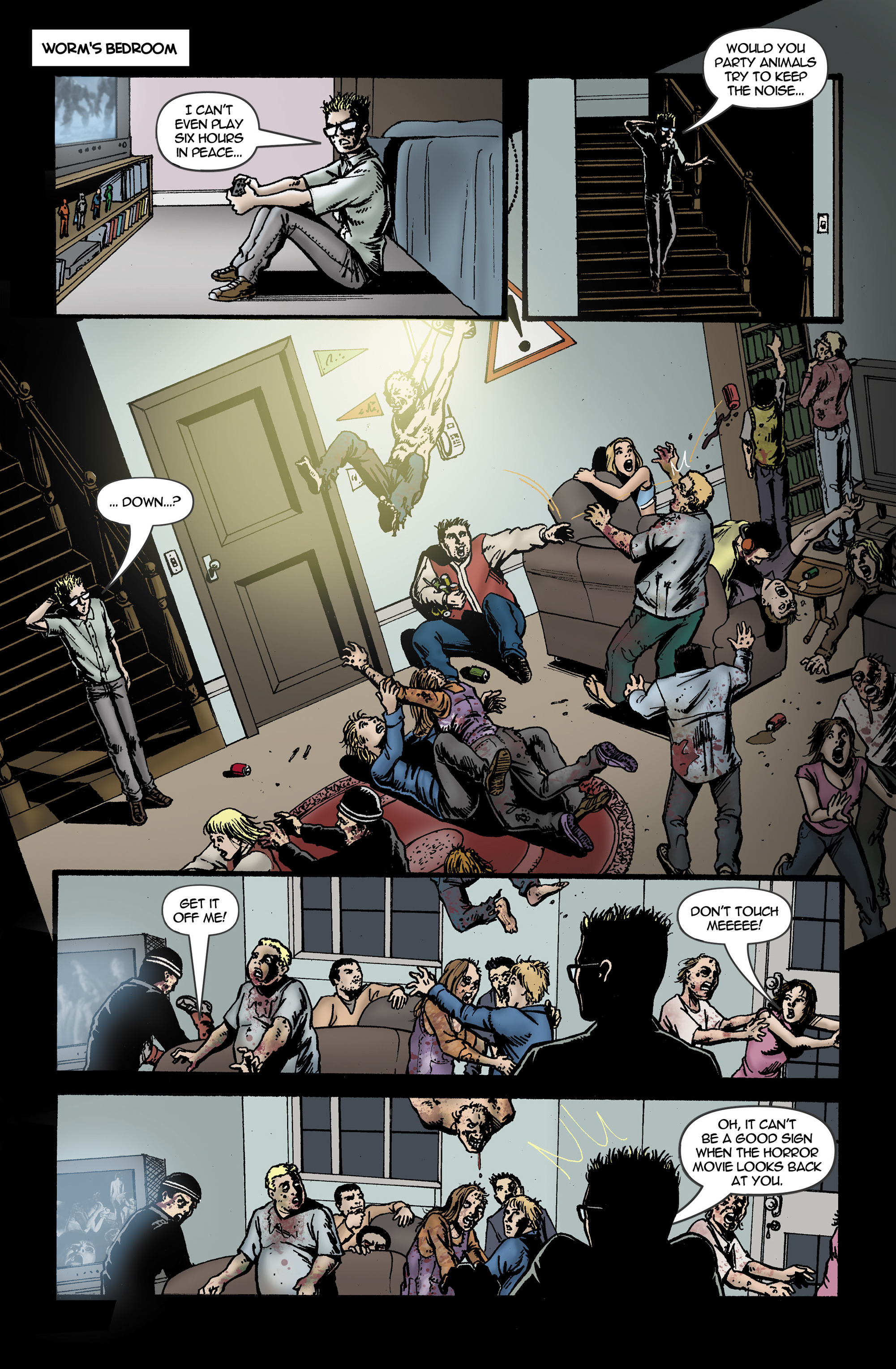 Read online Chaos Campus: Sorority Girls Vs. Zombies comic -  Issue #15 - 5