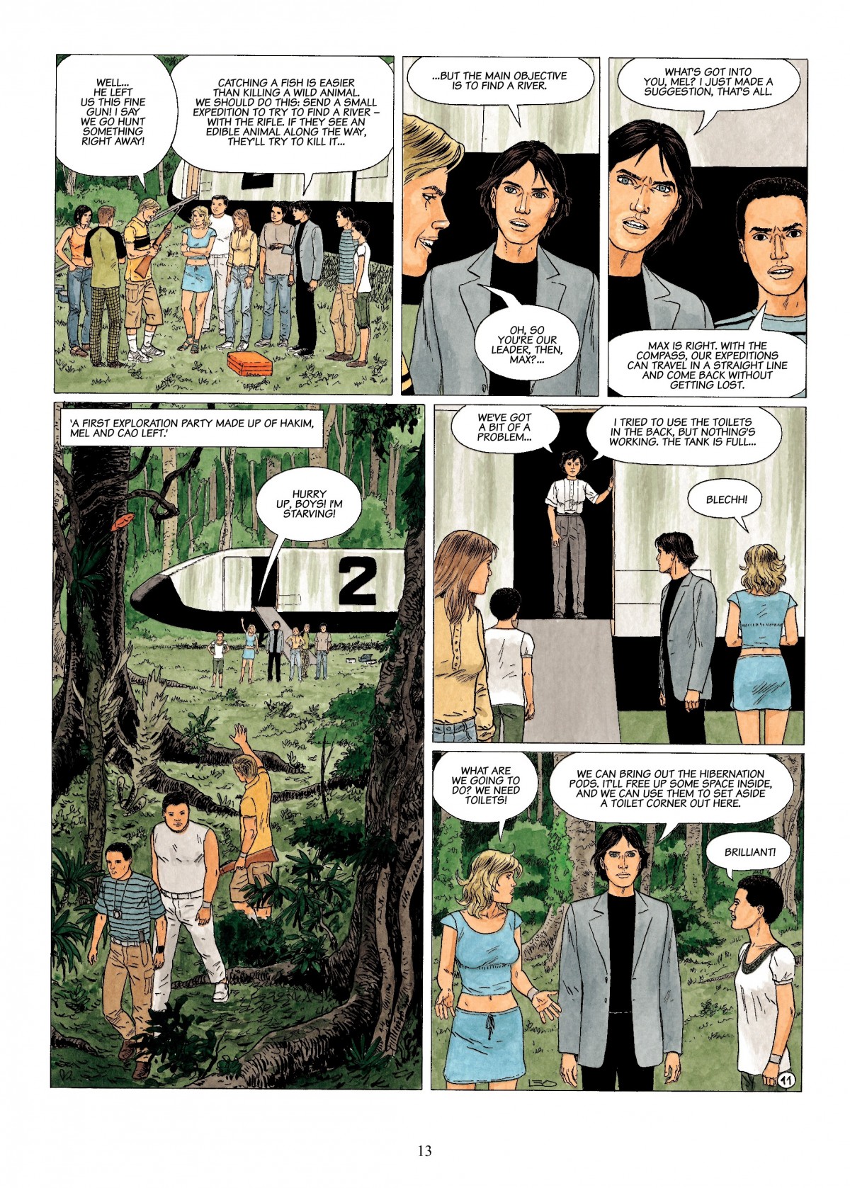 Read online The Survivors comic -  Issue #1 - 13