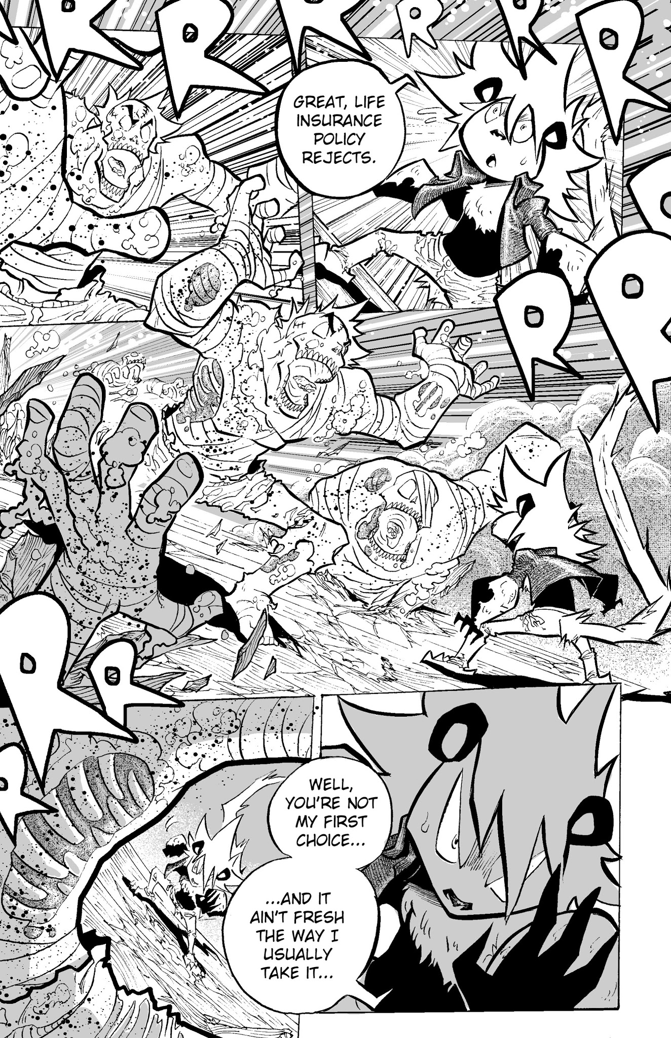 Read online Honey Badger vs. The World comic -  Issue # Full - 14