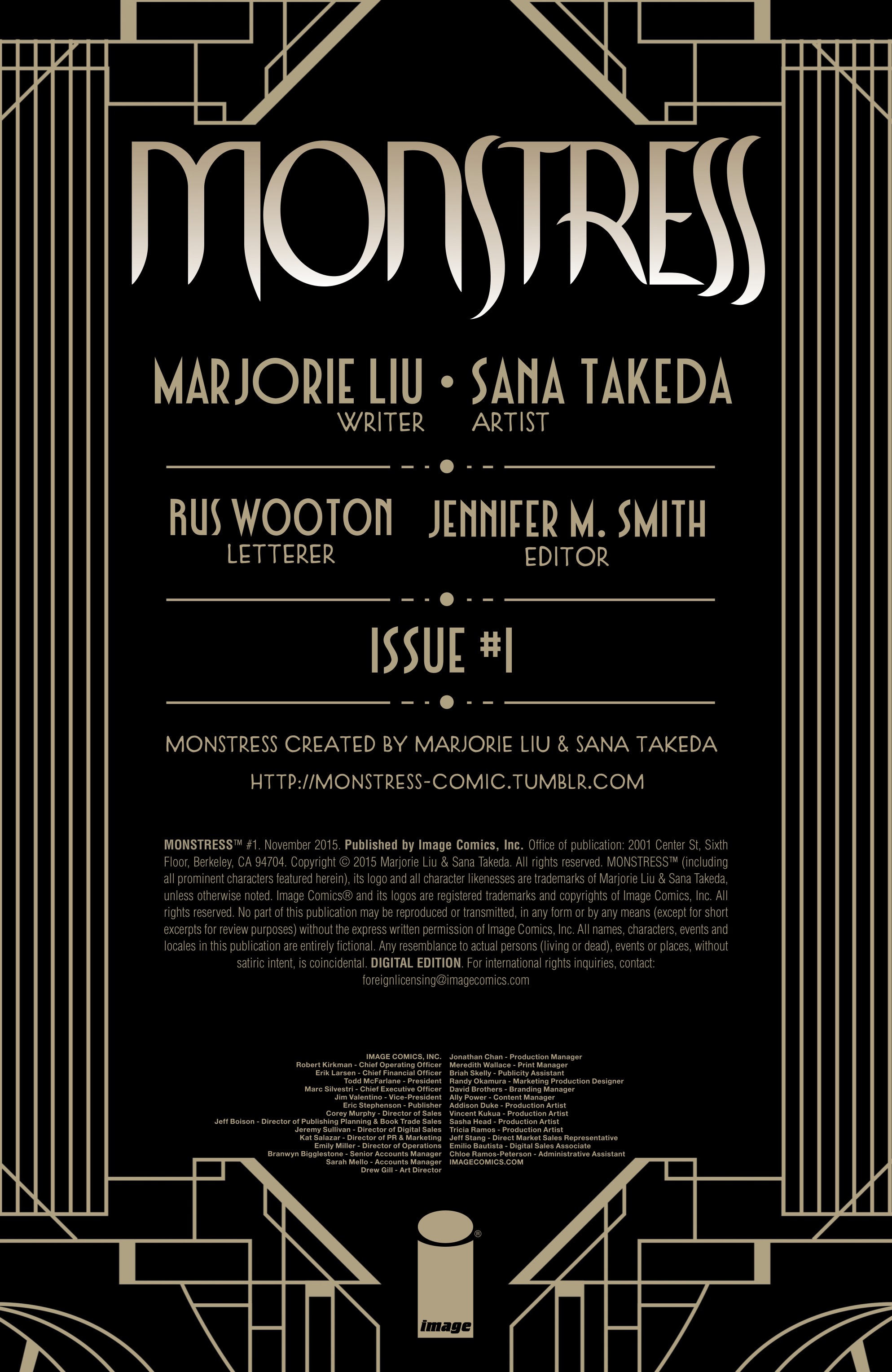 Read online Monstress comic -  Issue #1 - 2