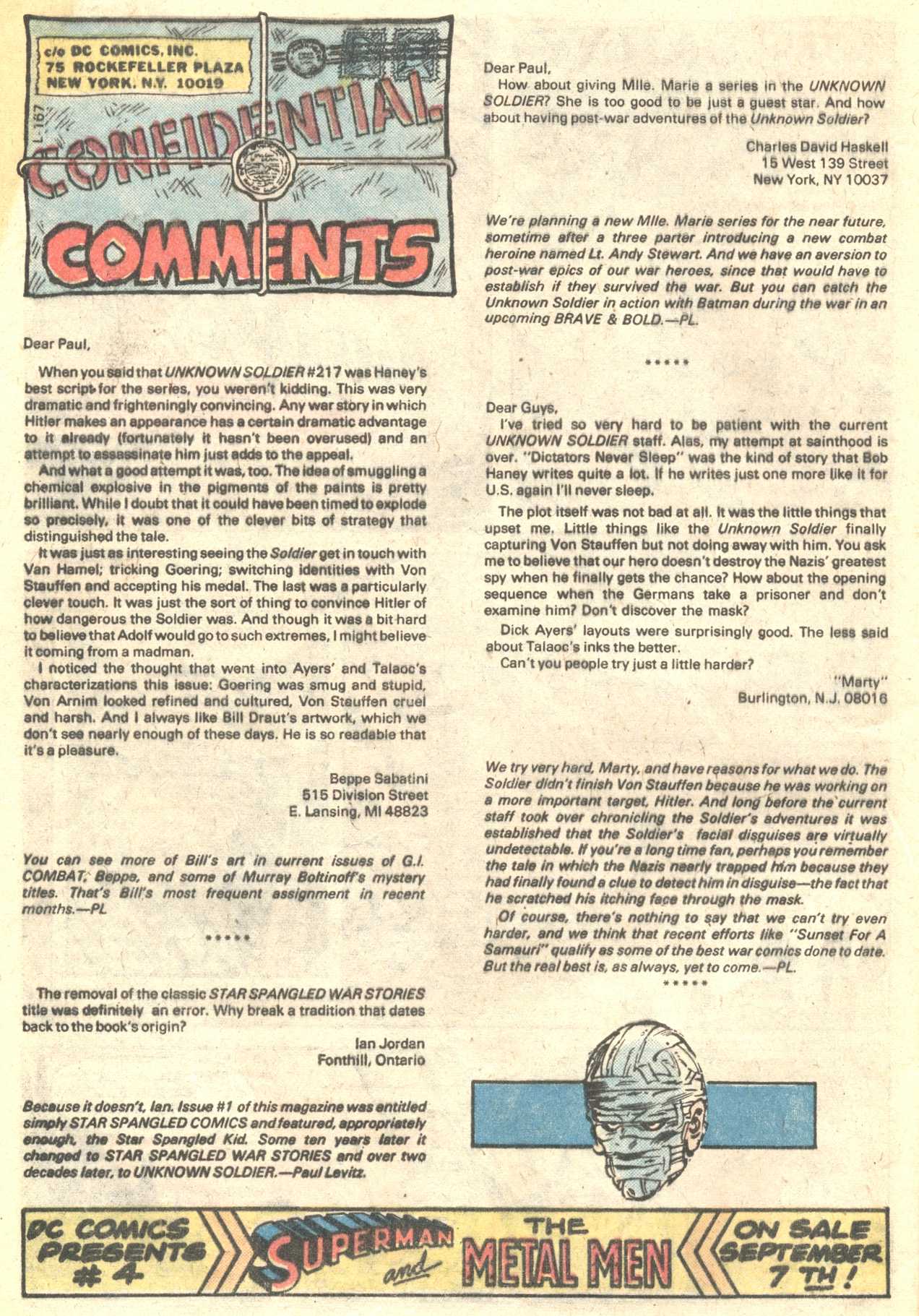 Read online Unknown Soldier (1977) comic -  Issue #222 - 32
