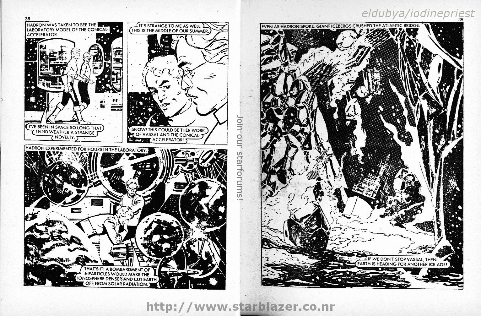 Read online Starblazer comic -  Issue #130 - 21