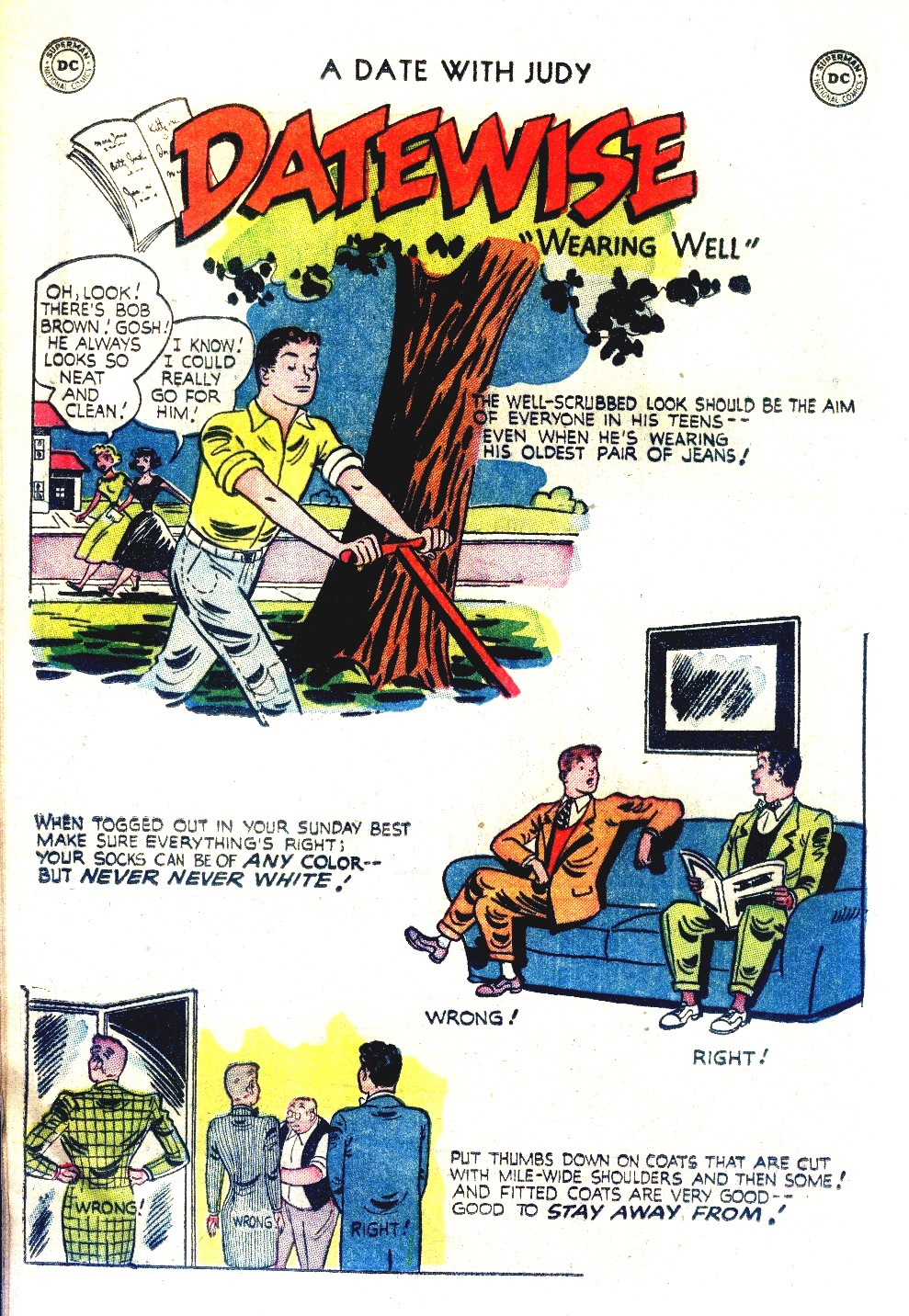 Read online A Date with Judy comic -  Issue #45 - 24