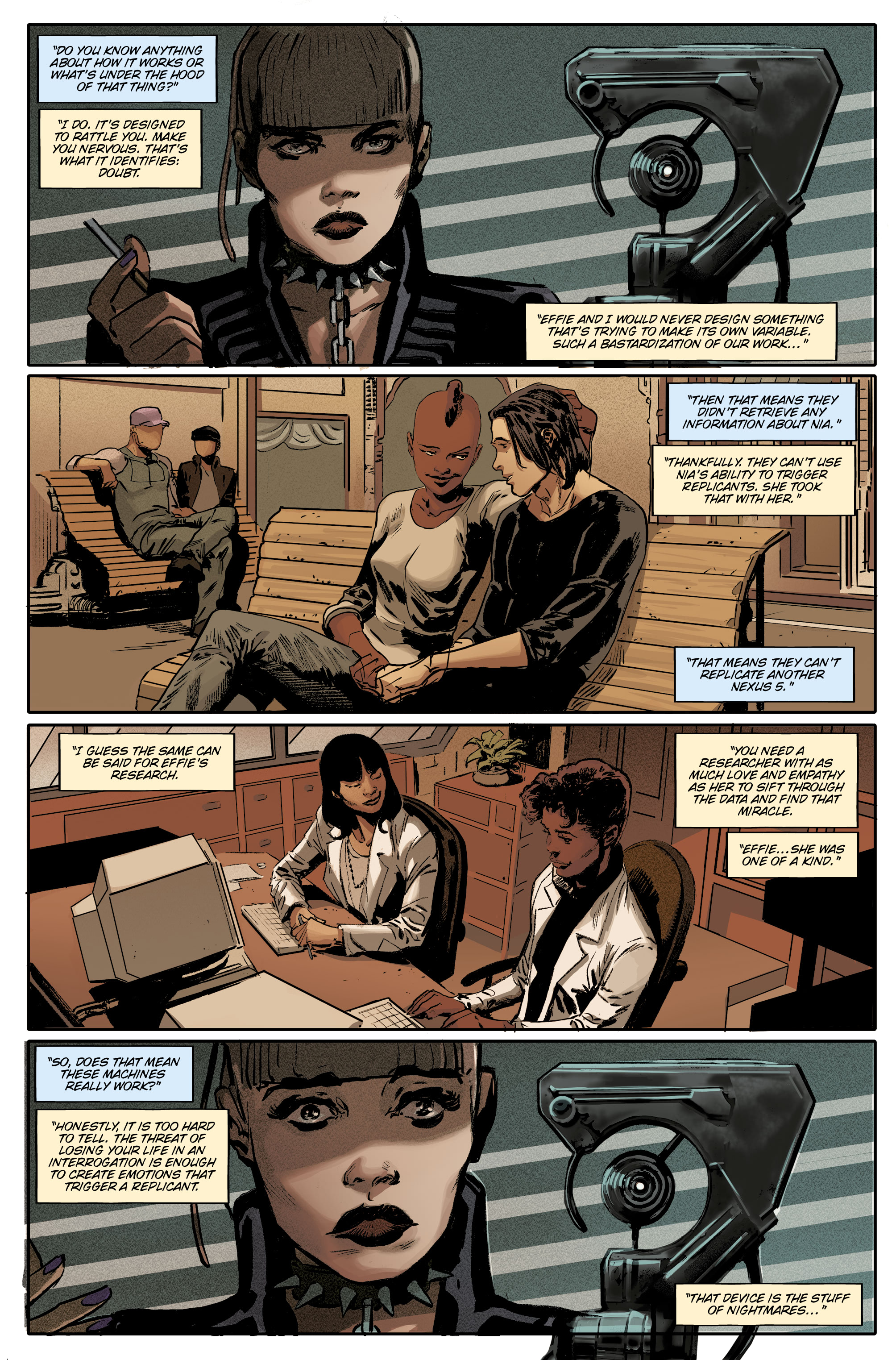 Read online Blade Runner Origins comic -  Issue #12 - 22