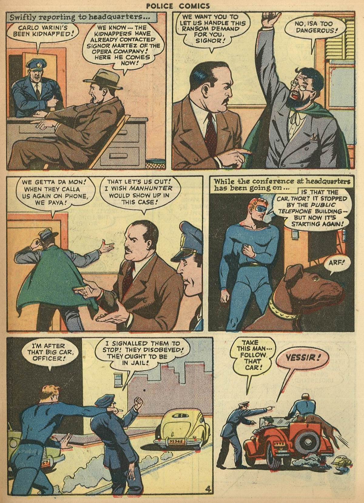 Read online Police Comics comic -  Issue #67 - 51