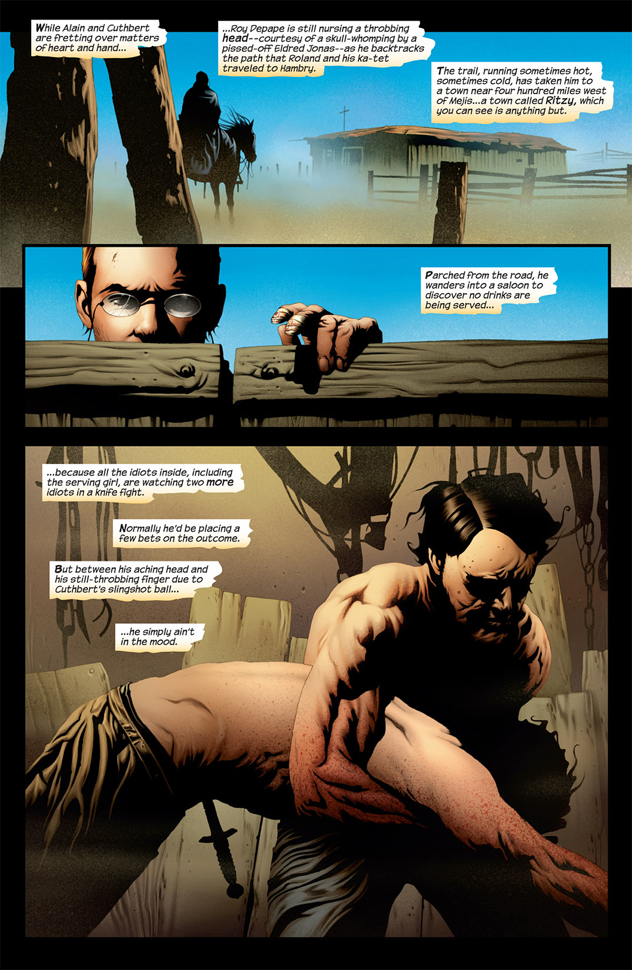 Read online Dark Tower: The Gunslinger Born comic -  Issue #4 - 10