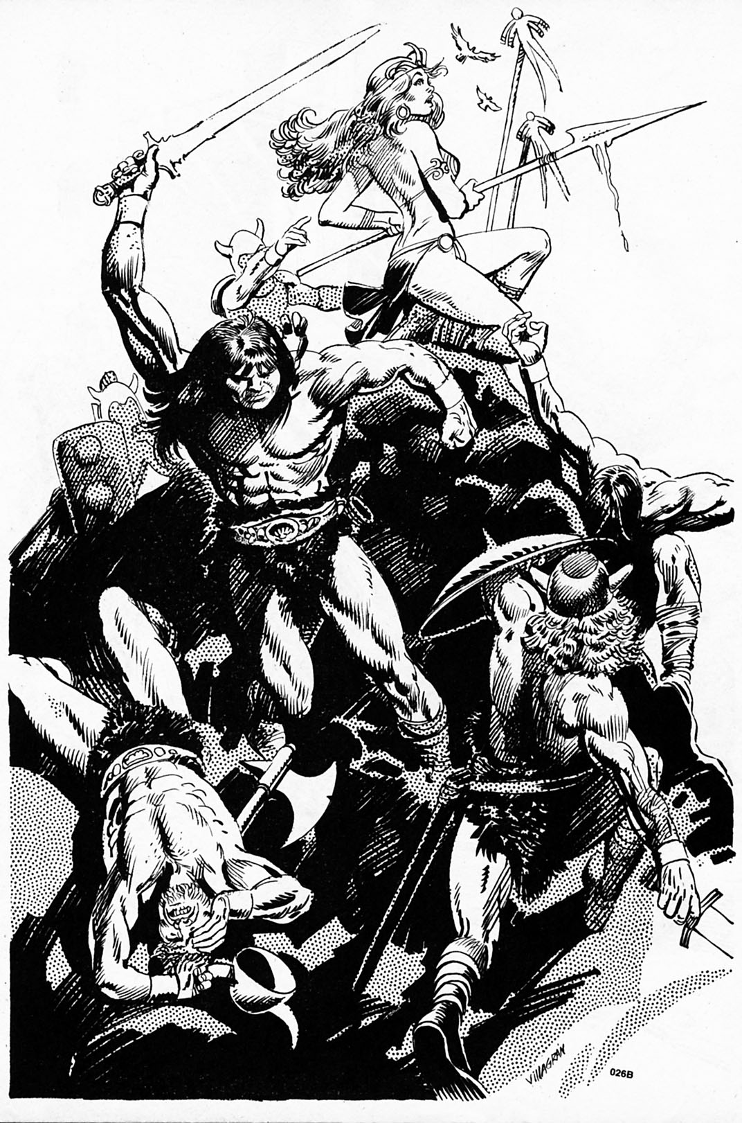 Read online The Savage Sword Of Conan comic -  Issue #186 - 55