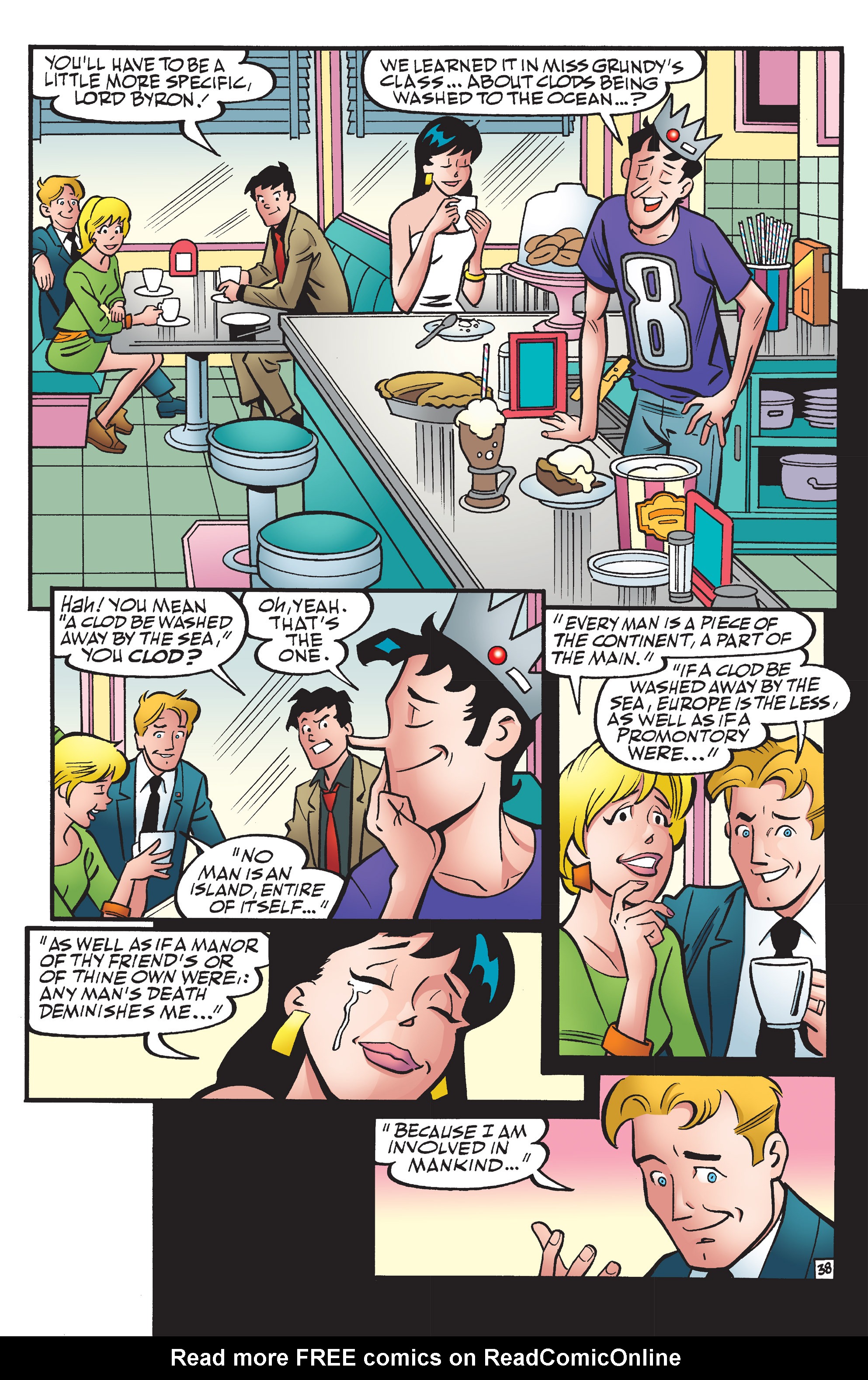 Read online The Death of Archie: A Life Celebrated comic -  Issue # TPB - 104