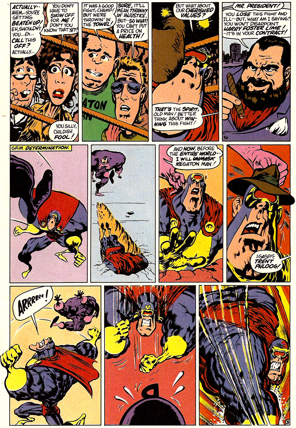 Read online Megaton Man comic -  Issue #3 - 5