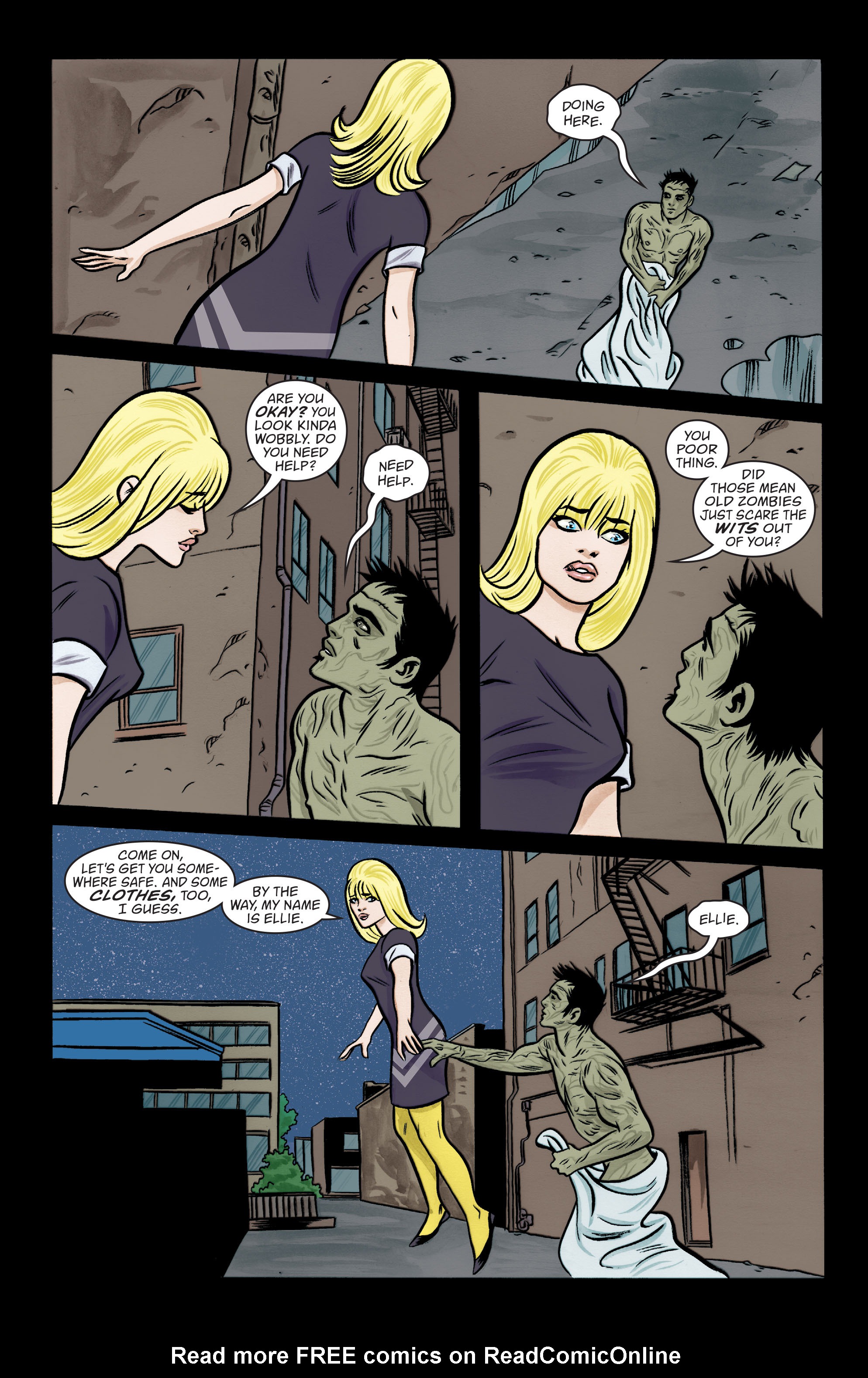 Read online iZombie comic -  Issue # _TPB 3 - Six Feet Under & Rising - 101