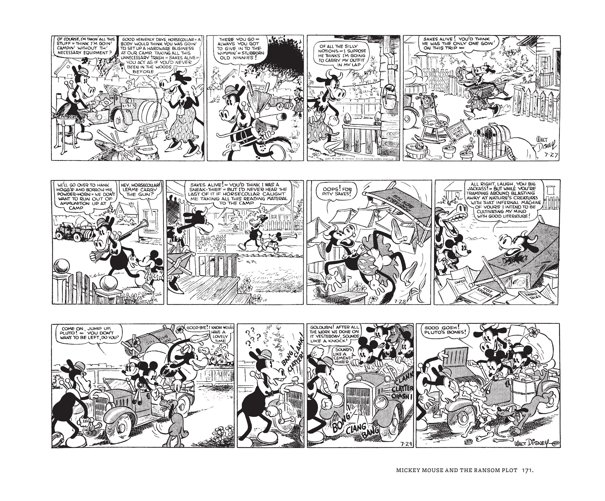 Read online Walt Disney's Mickey Mouse by Floyd Gottfredson comic -  Issue # TPB 1 (Part 2) - 71