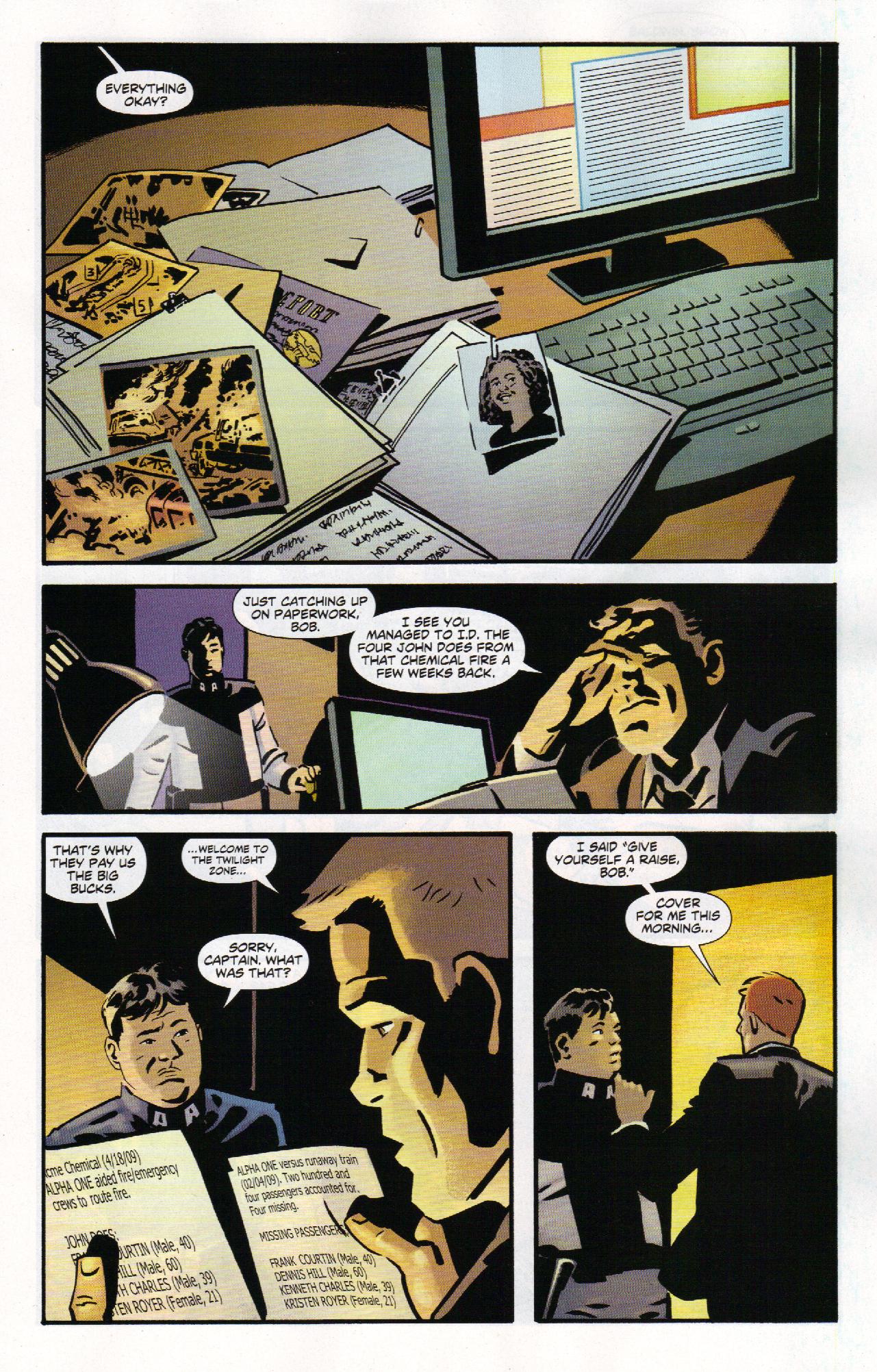 Read online The Mighty (2009) comic -  Issue #5 - 15