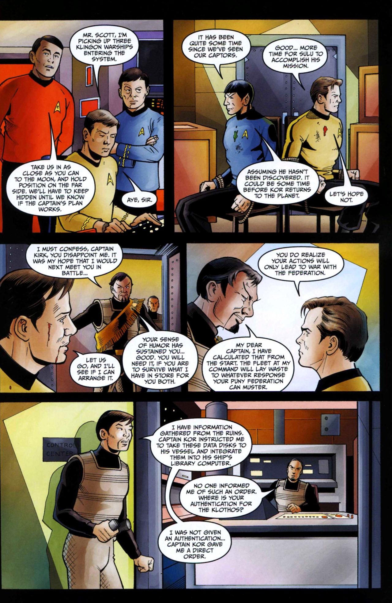 Read online Star Trek Year Four: The Enterprise Experiment comic -  Issue #4 - 20
