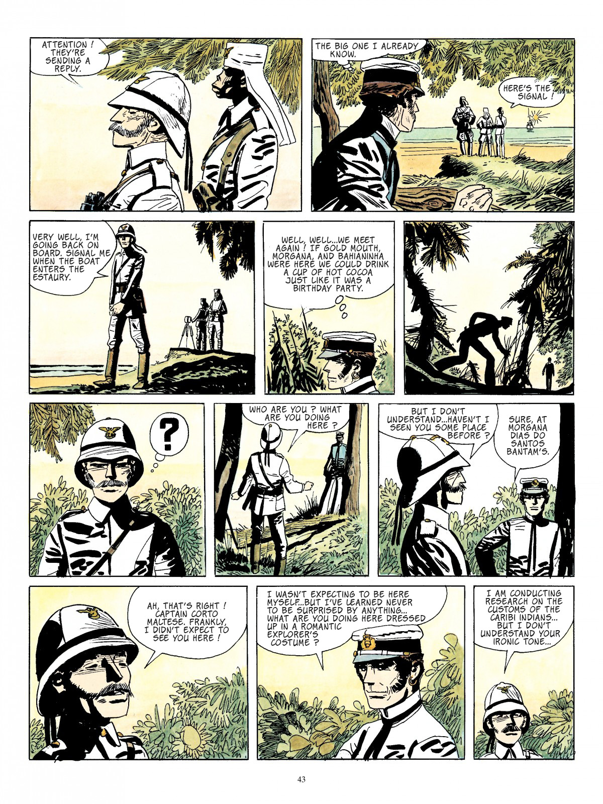 Read online Corto Maltese comic -  Issue # TPB 4 - 34