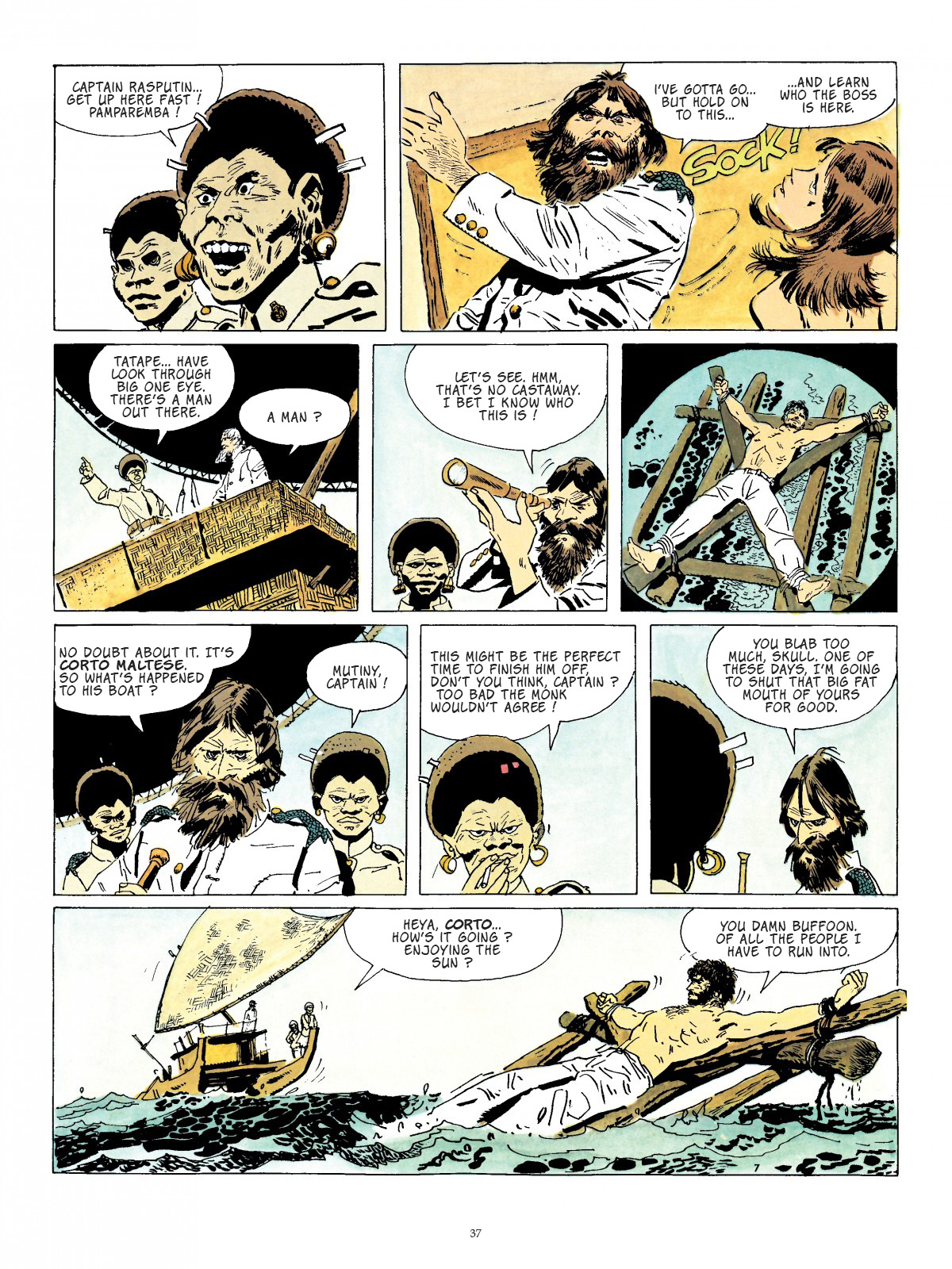 Read online Corto Maltese comic -  Issue # TPB 2 (Part 1) - 27