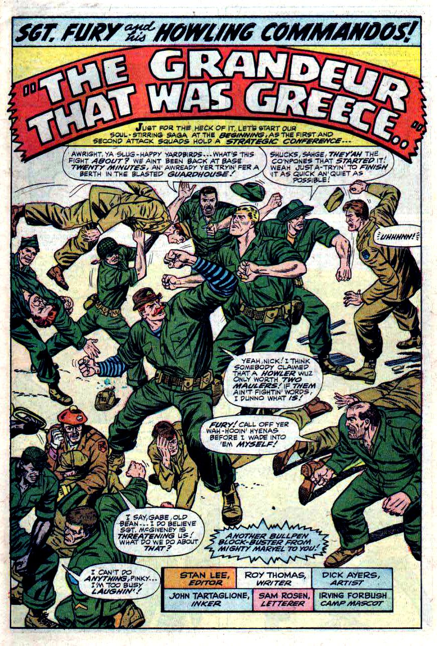 Read online Sgt. Fury comic -  Issue #33 - 3
