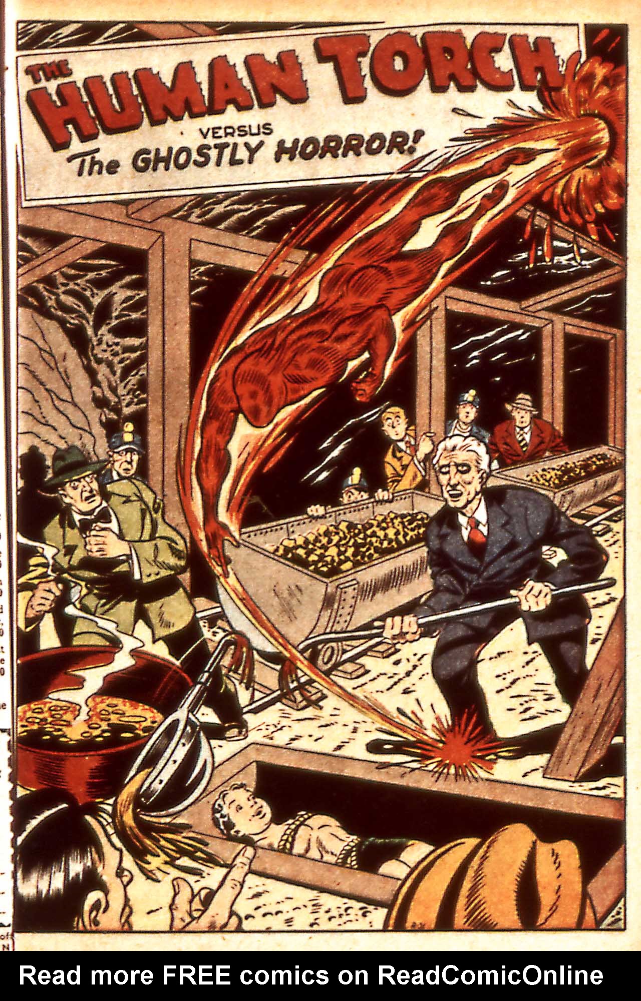 Read online The Human Torch (1940) comic -  Issue #17 - 4