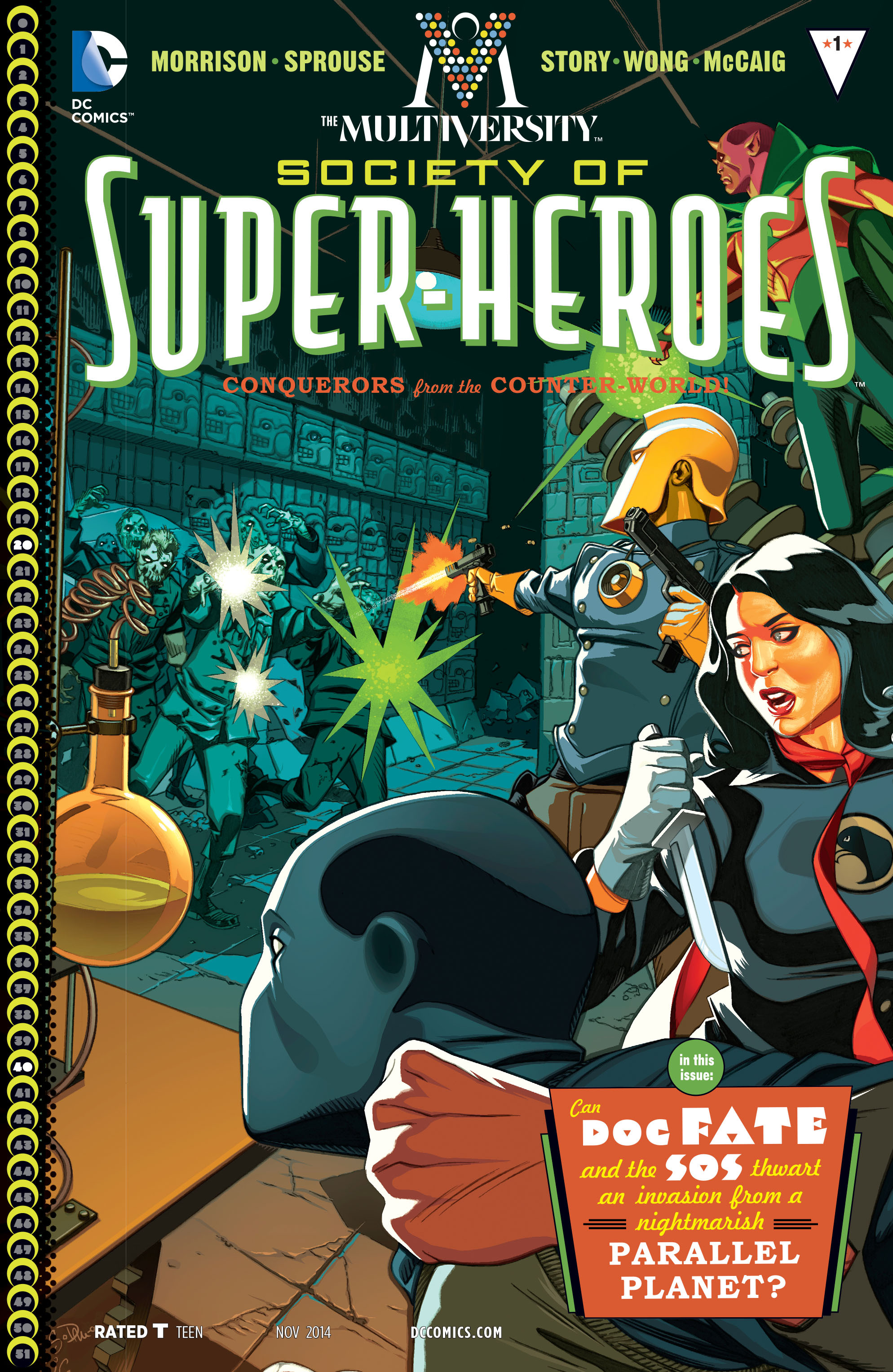 Read online The Multiversity: The Society of Super-Heroes: Conquerors of the Counter-World comic -  Issue # Full - 1