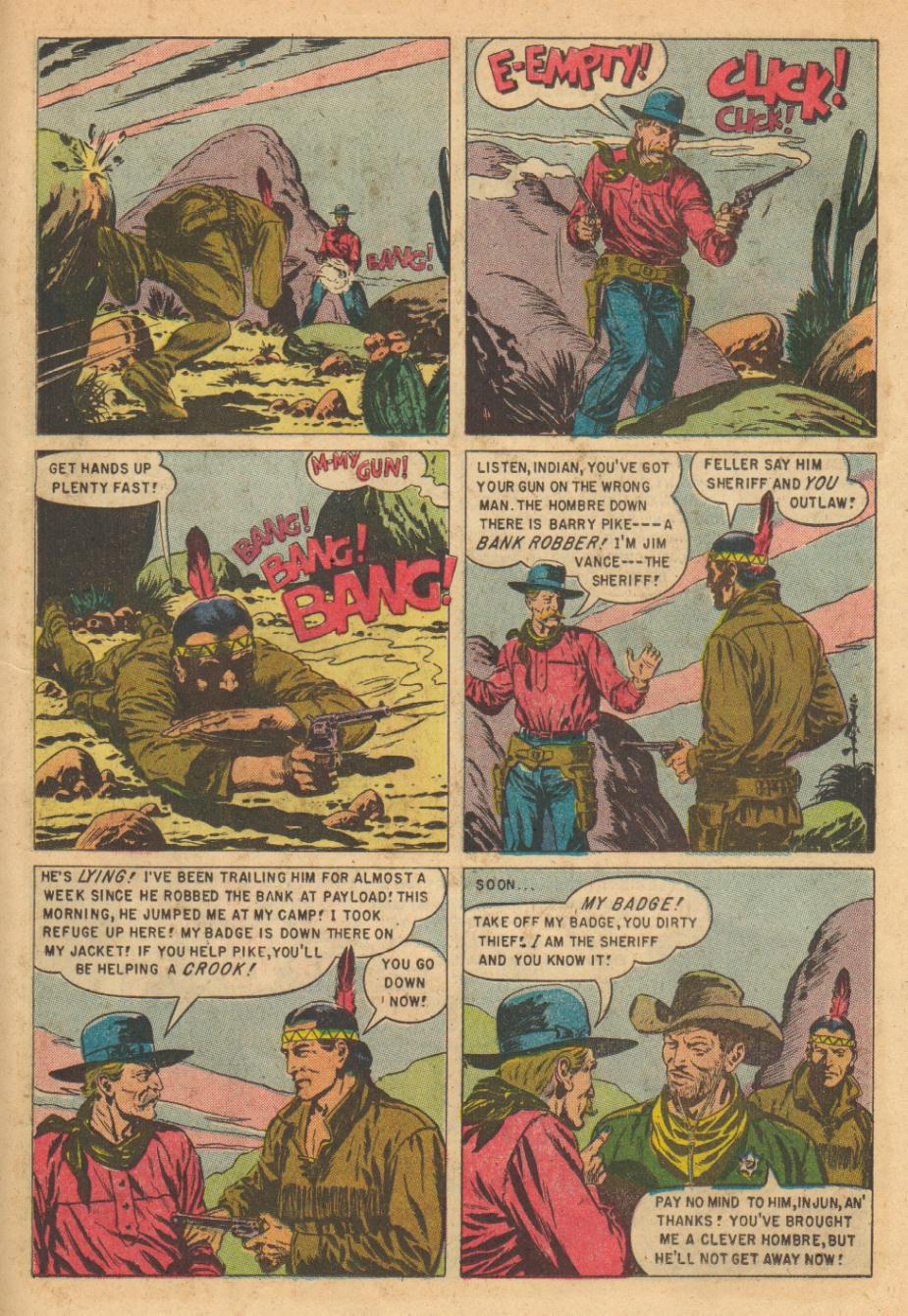 Read online Lone Ranger's Companion Tonto comic -  Issue #15 - 23