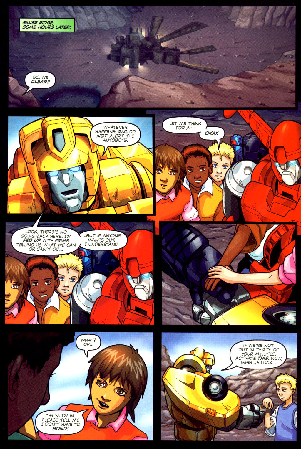 Read online Transformers Armada comic -  Issue #6 - 17