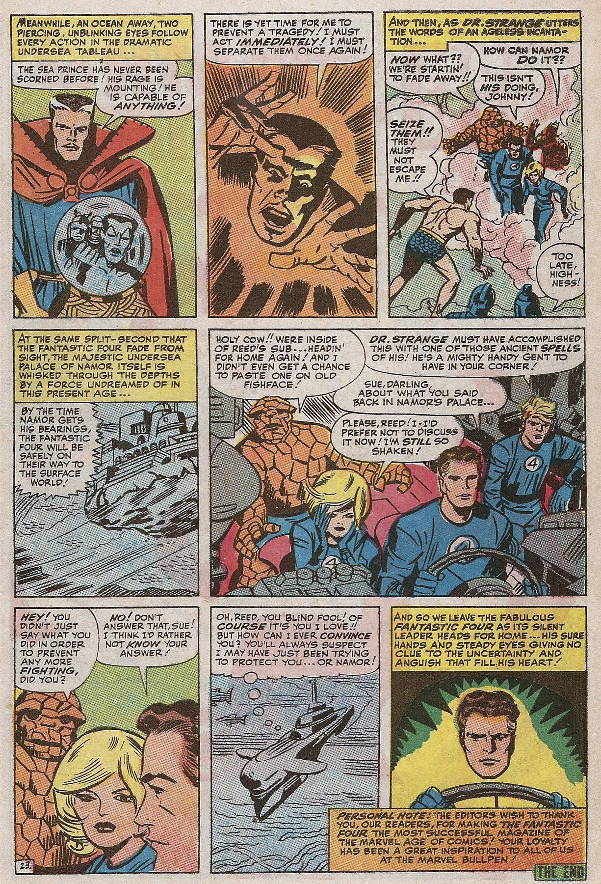 Read online Marvel Collectors' Item Classics comic -  Issue #19 - 29