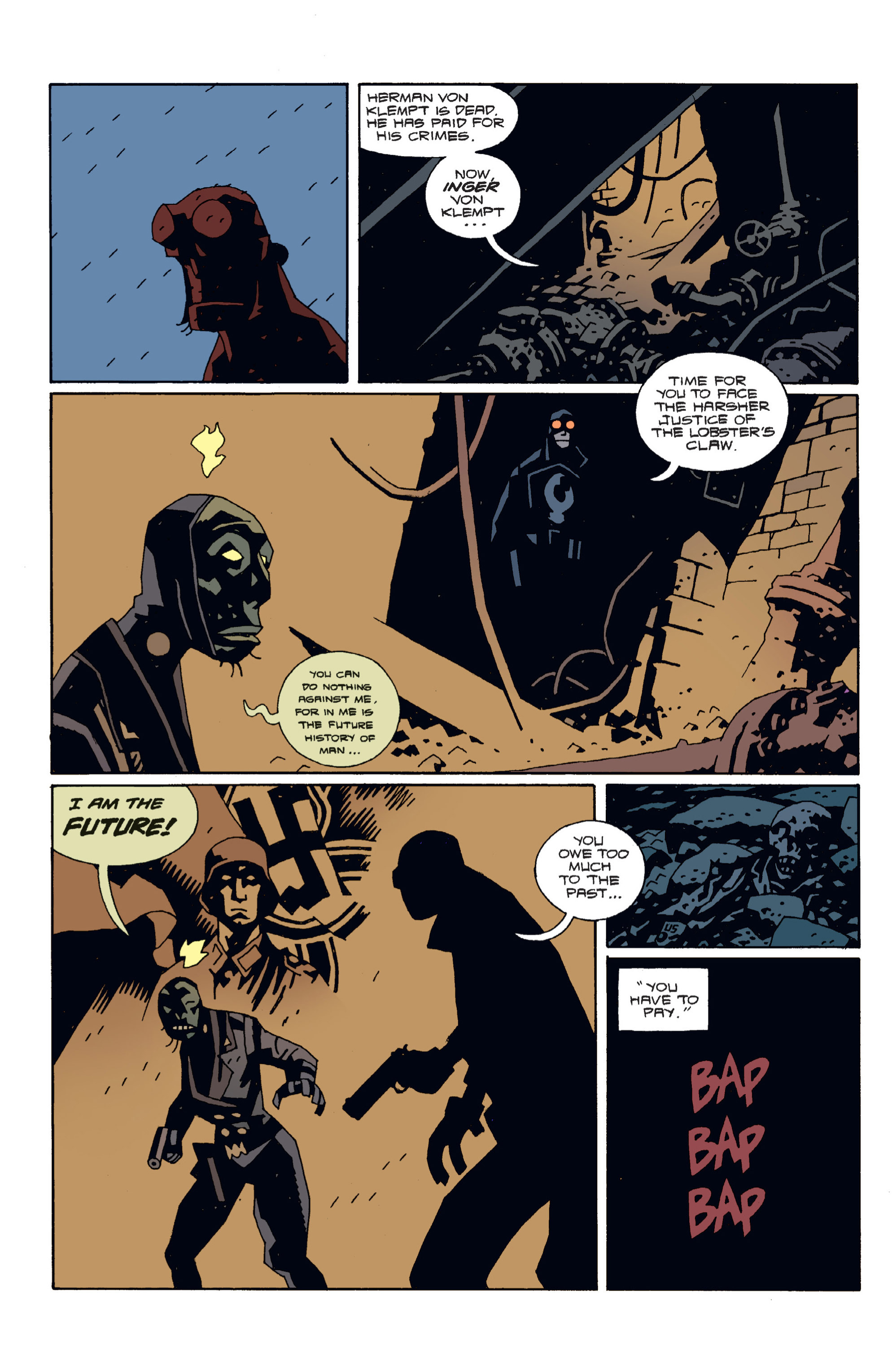 Read online Hellboy comic -  Issue #5 - 125