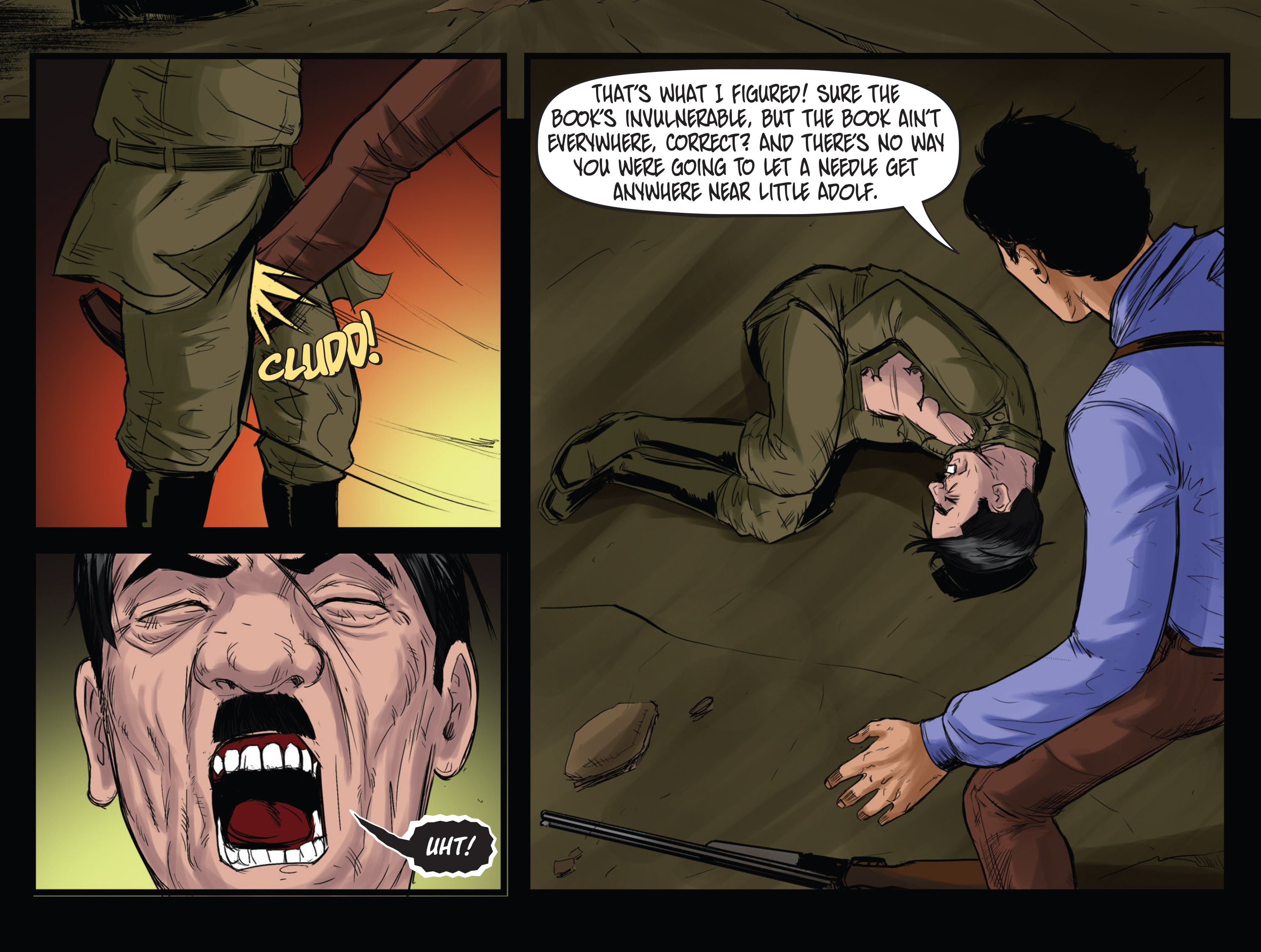 Read online Evil Dead 2: Revenge of Hitler comic -  Issue #2 - 17