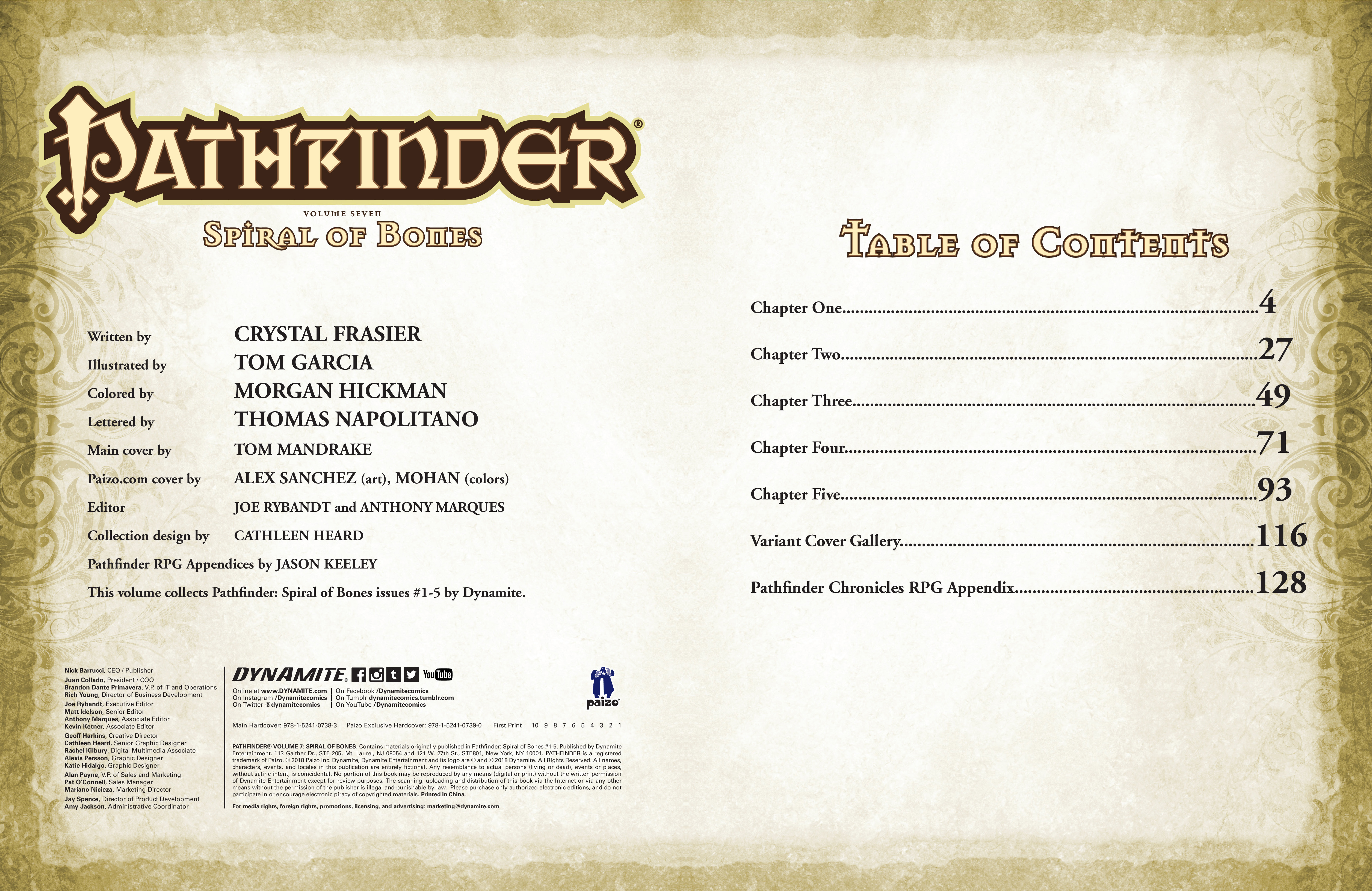 Read online Pathfinder: Spiral Of Bones comic -  Issue # _TPB (Part 1) - 3