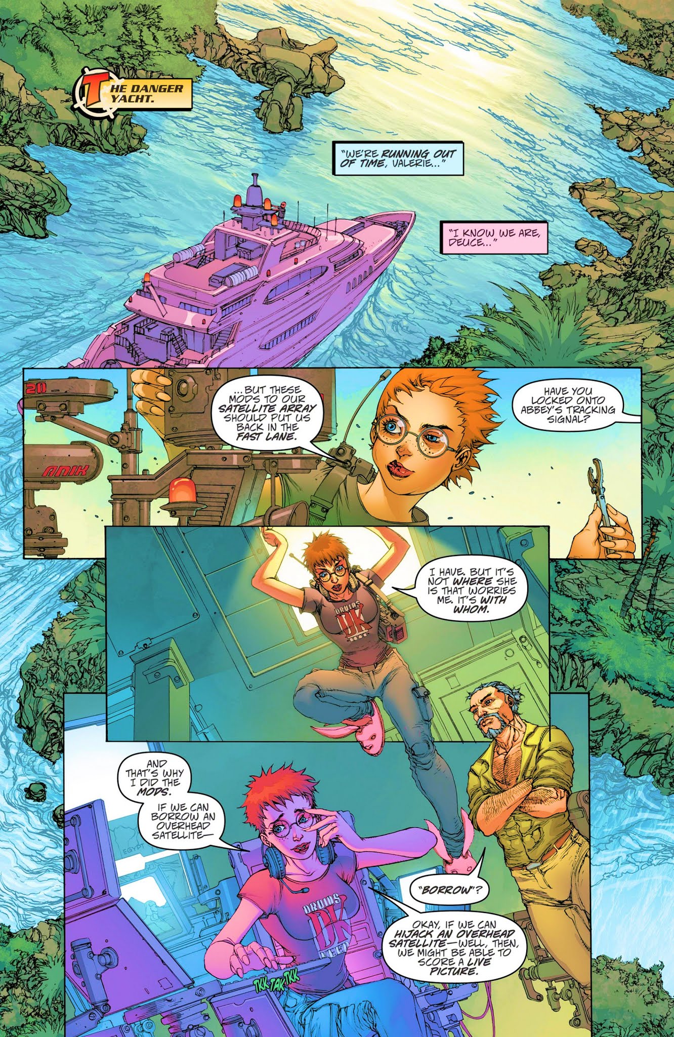 Read online Danger Girl: Trinity comic -  Issue #4 - 6