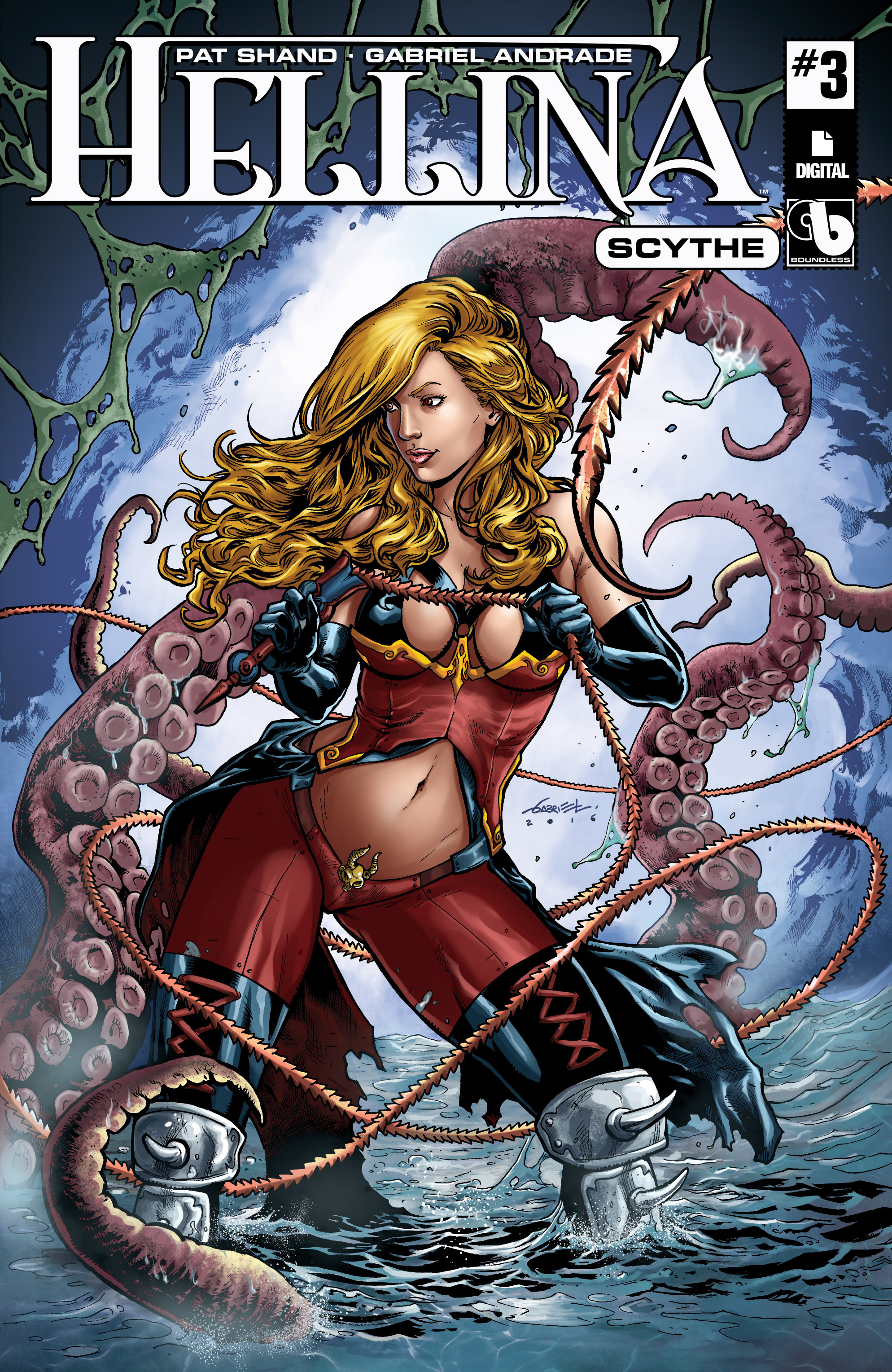 Read online Hellina: Scythe comic -  Issue #3 - 1