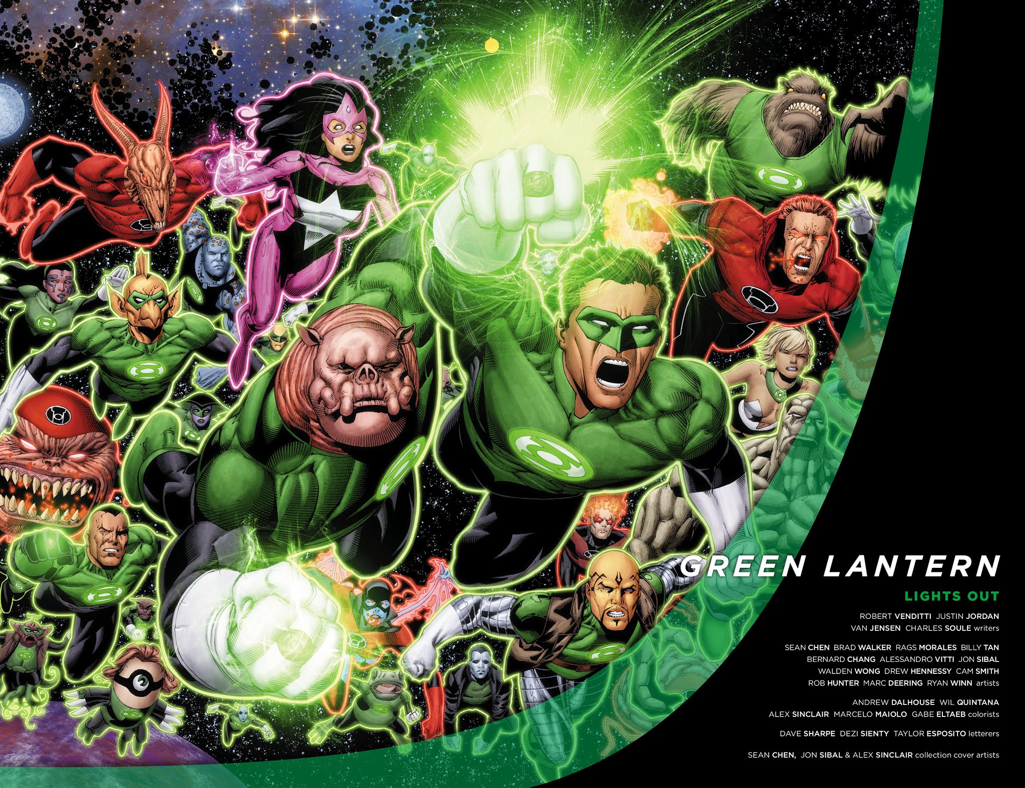 Read online Green Lantern: Lights Out comic -  Issue # TPB - 3