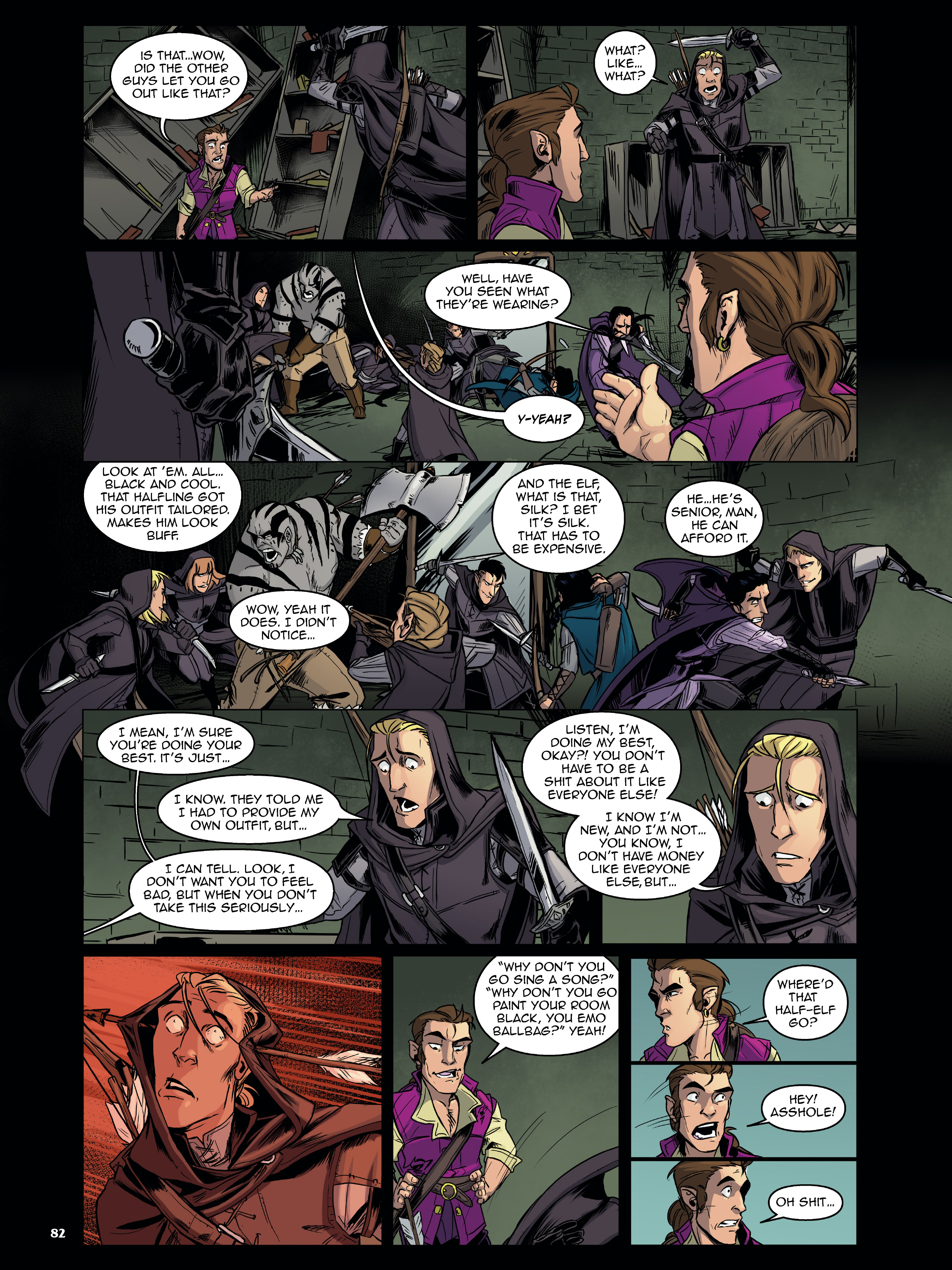 Read online Critical Role Vox Machina Origins comic -  Issue # (2019) _TPB Library Edition (Part 1) - 84