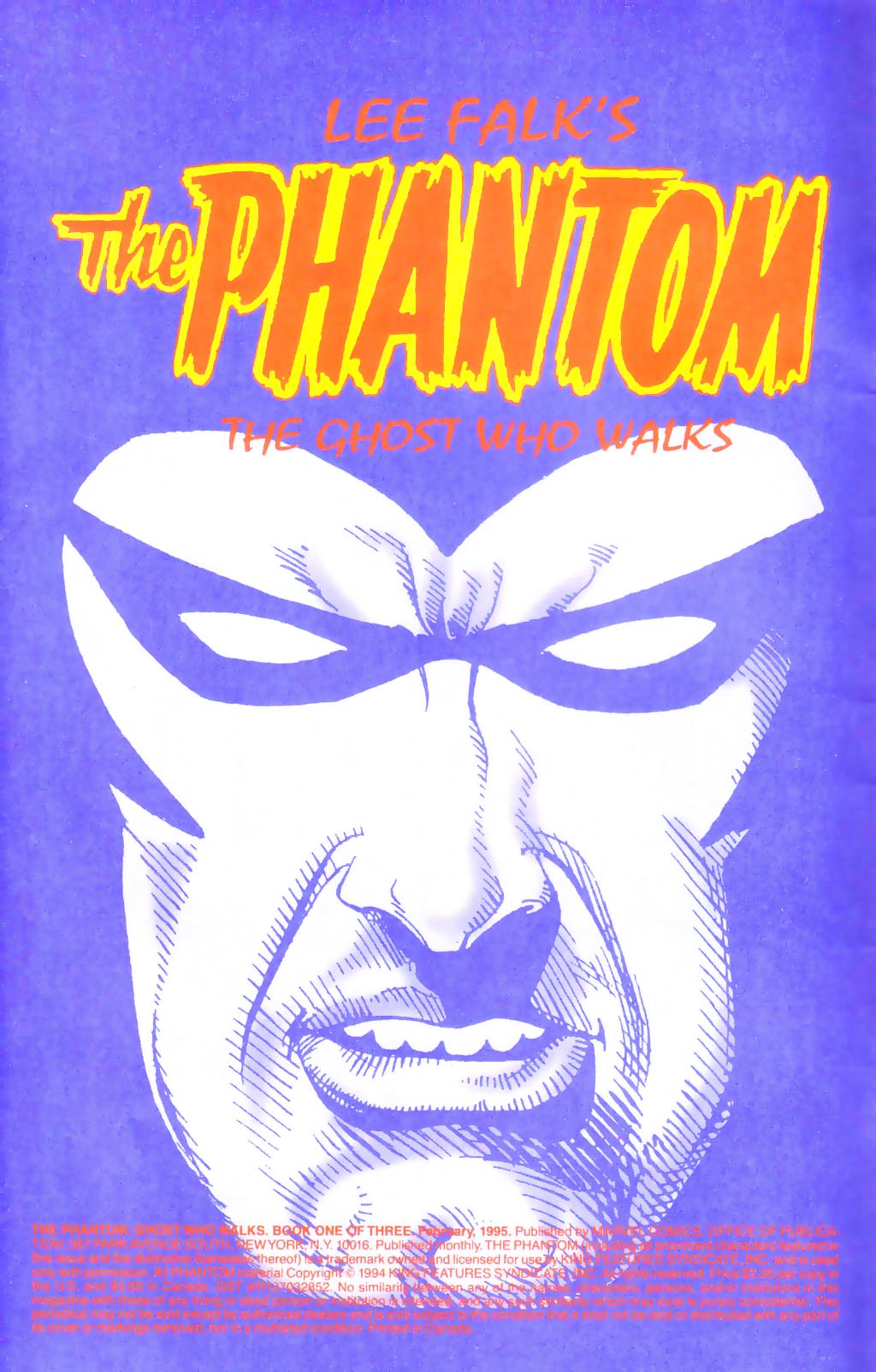 Read online The Phantom: Ghost Who Walks comic -  Issue #1 - 2