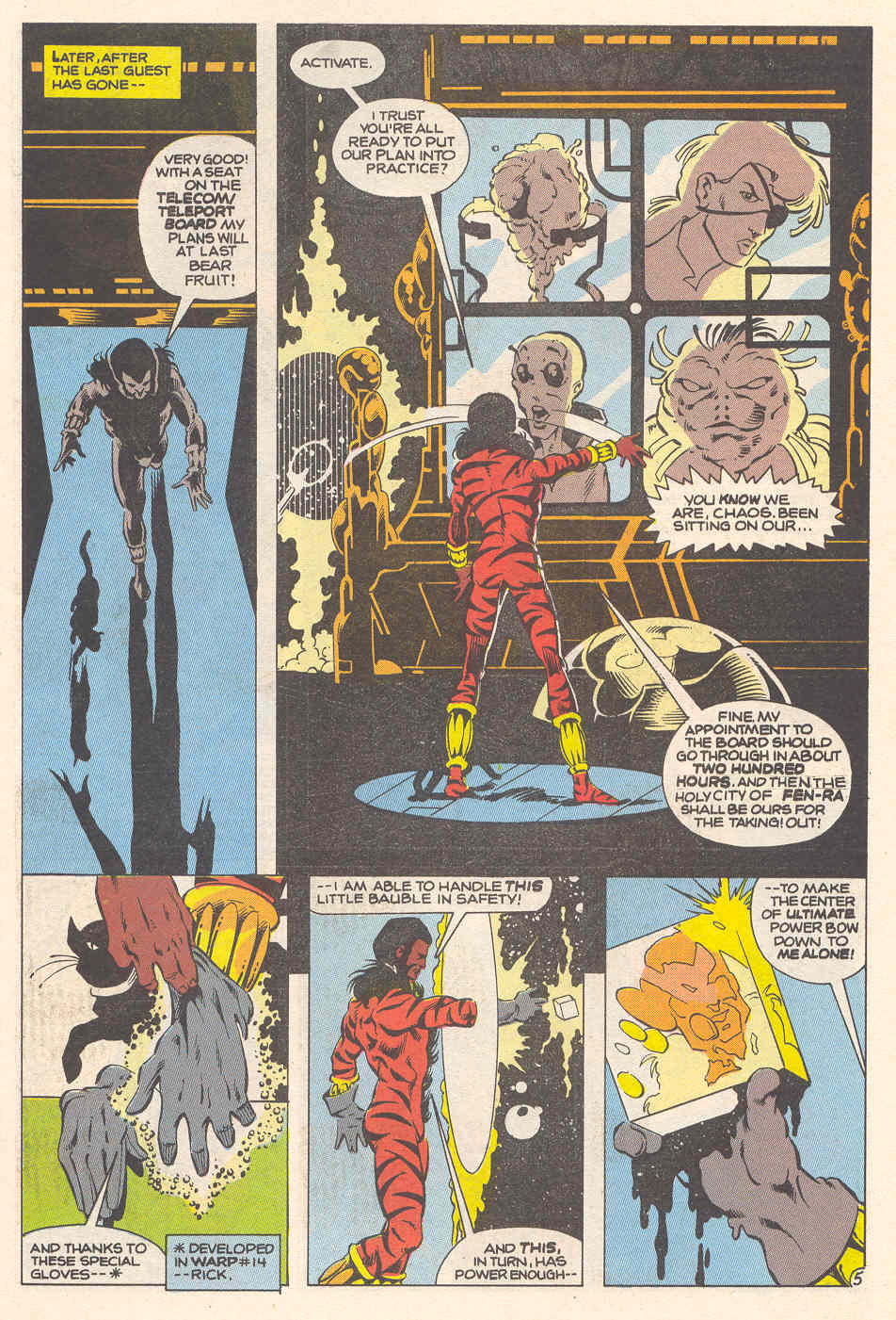 Read online Warp comic -  Issue #16 - 7