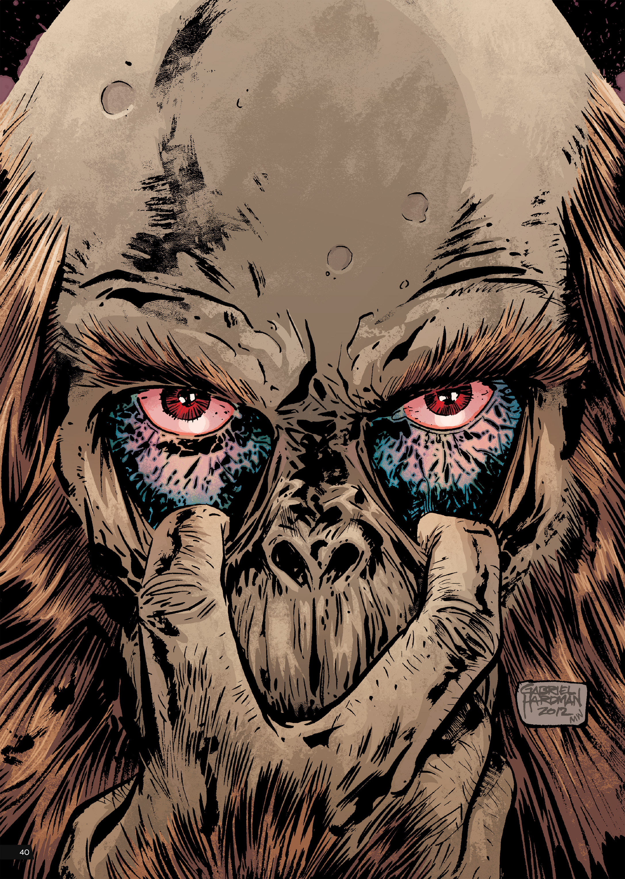 Read online Planet of the Apes Artist Tribute comic -  Issue # TPB - 40